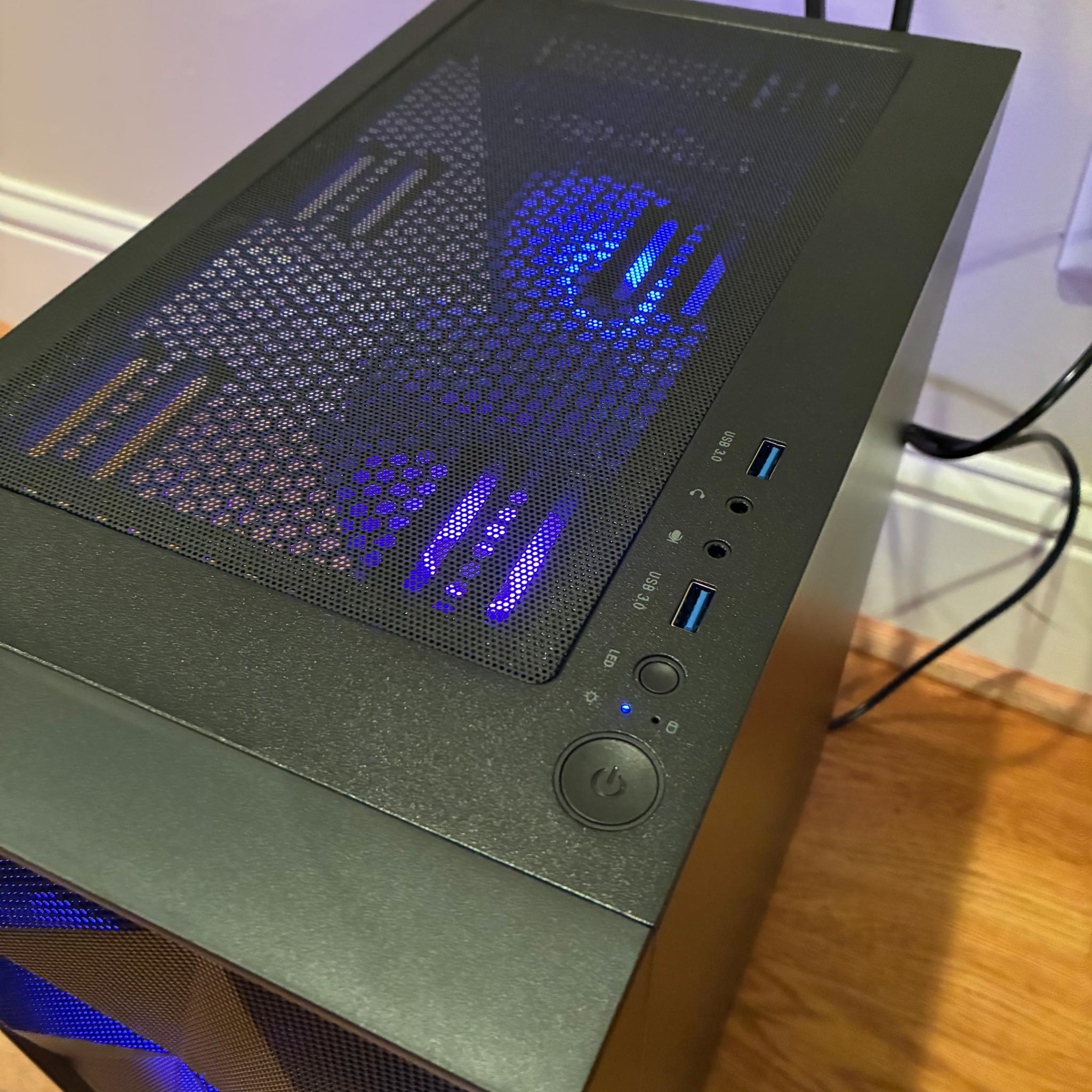 RTX 3070 R7 5800 XT 1440P 4K RGB GAMING PC 32GB RAM 1TB NVMe SSD