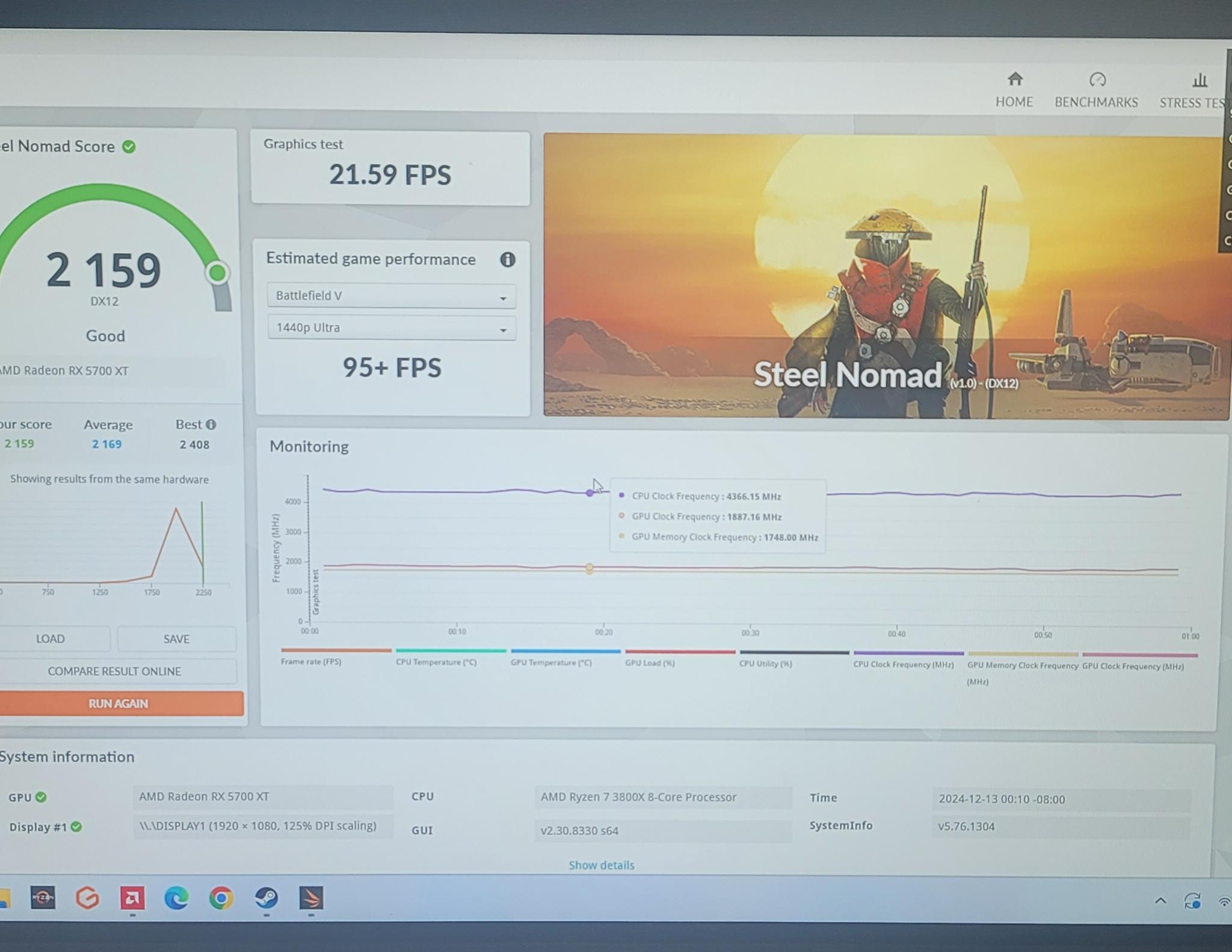 Refurbished – Ryzen 7 3800X & RX 5700 XT