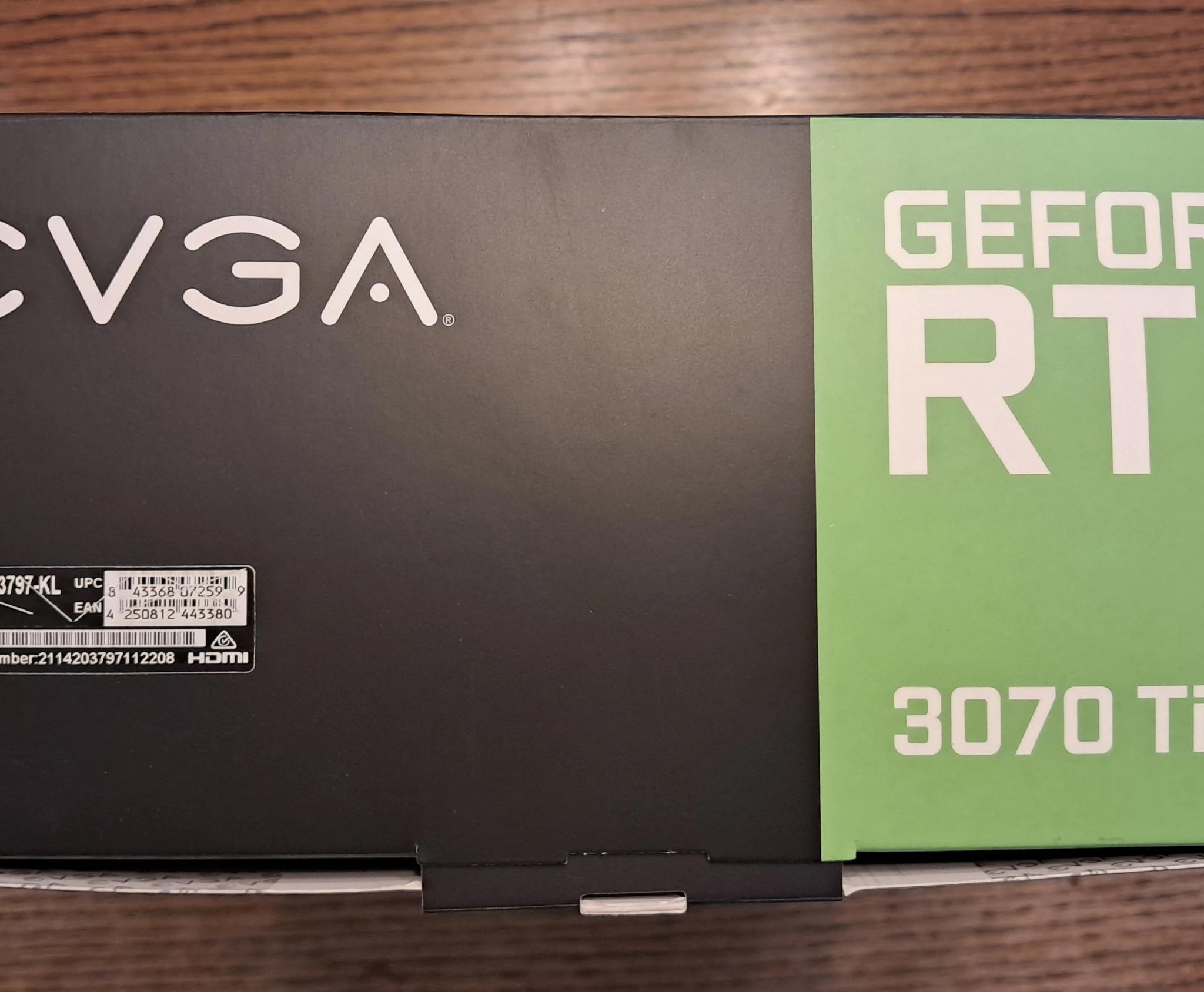 EVGA GeForce RTX 3070 Ti FTW3 Ultra
