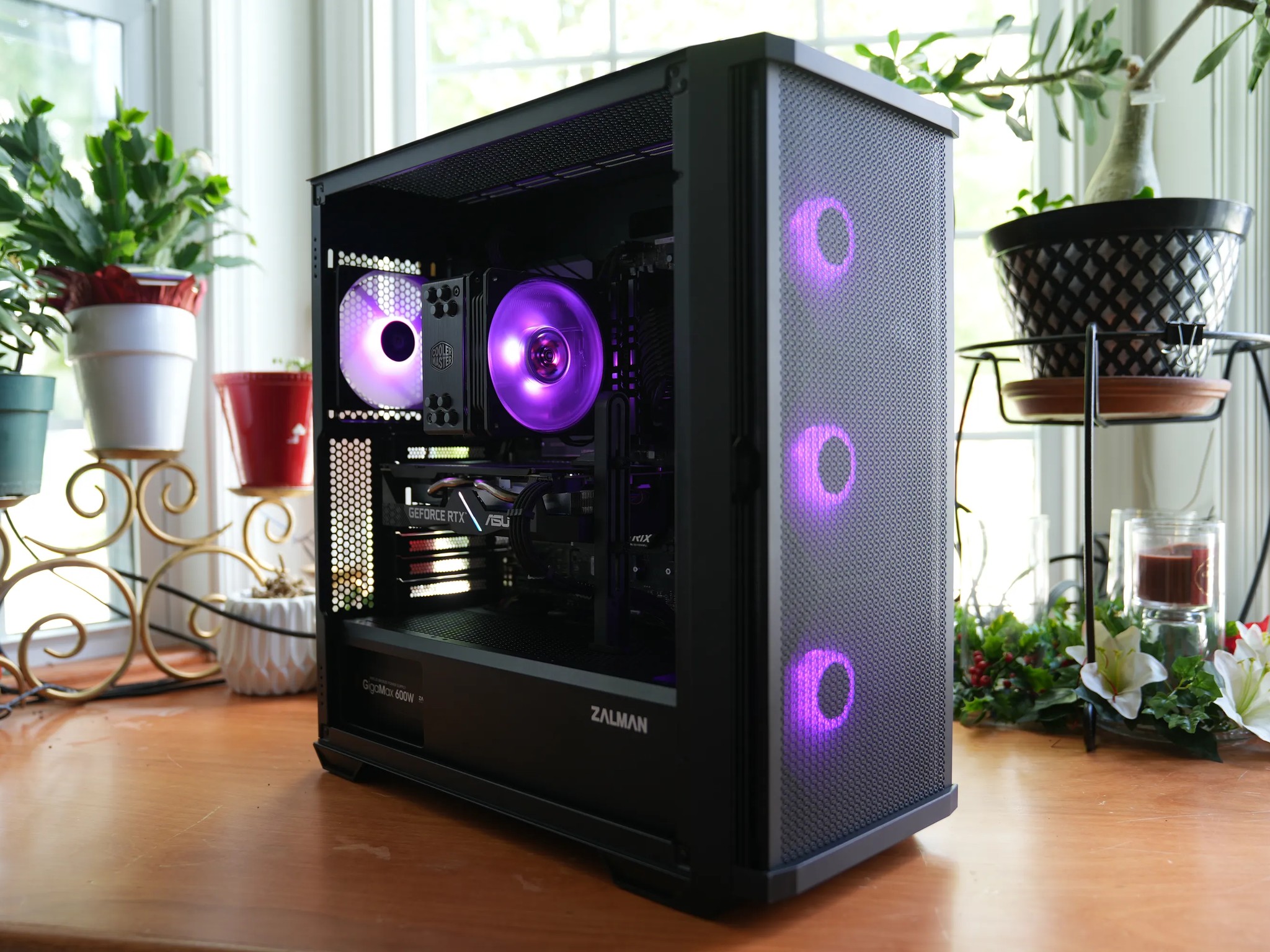 ⚫ Midnight Glow 🌟 : Ryzen 7 3700X | RTX 2060 6GB | 16GB 3600MHz DDR4 | 1.2TB SSD | Black Gaming PC
