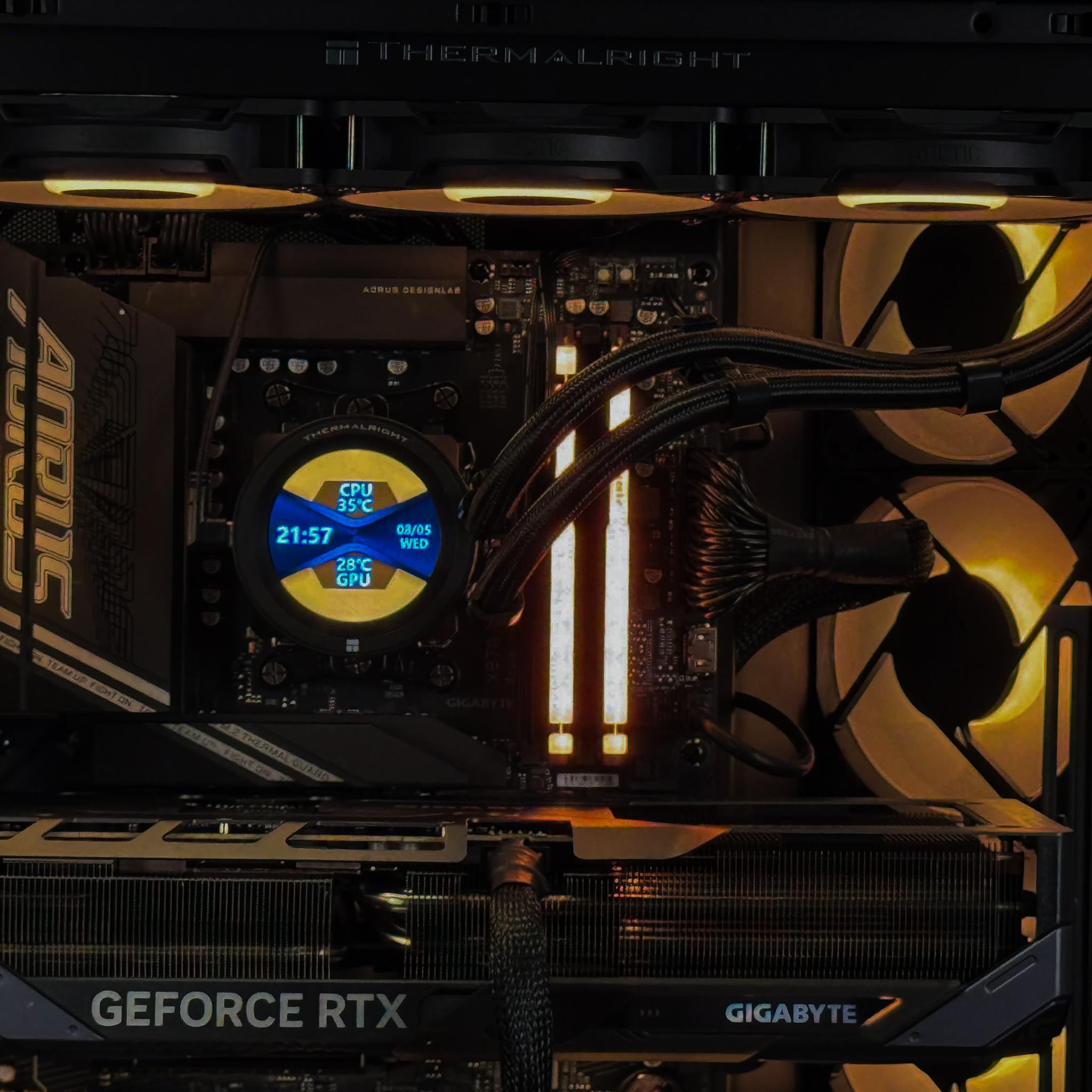 Amber - 9850X3D, RTX 5080, 2TB SSD, Wifi