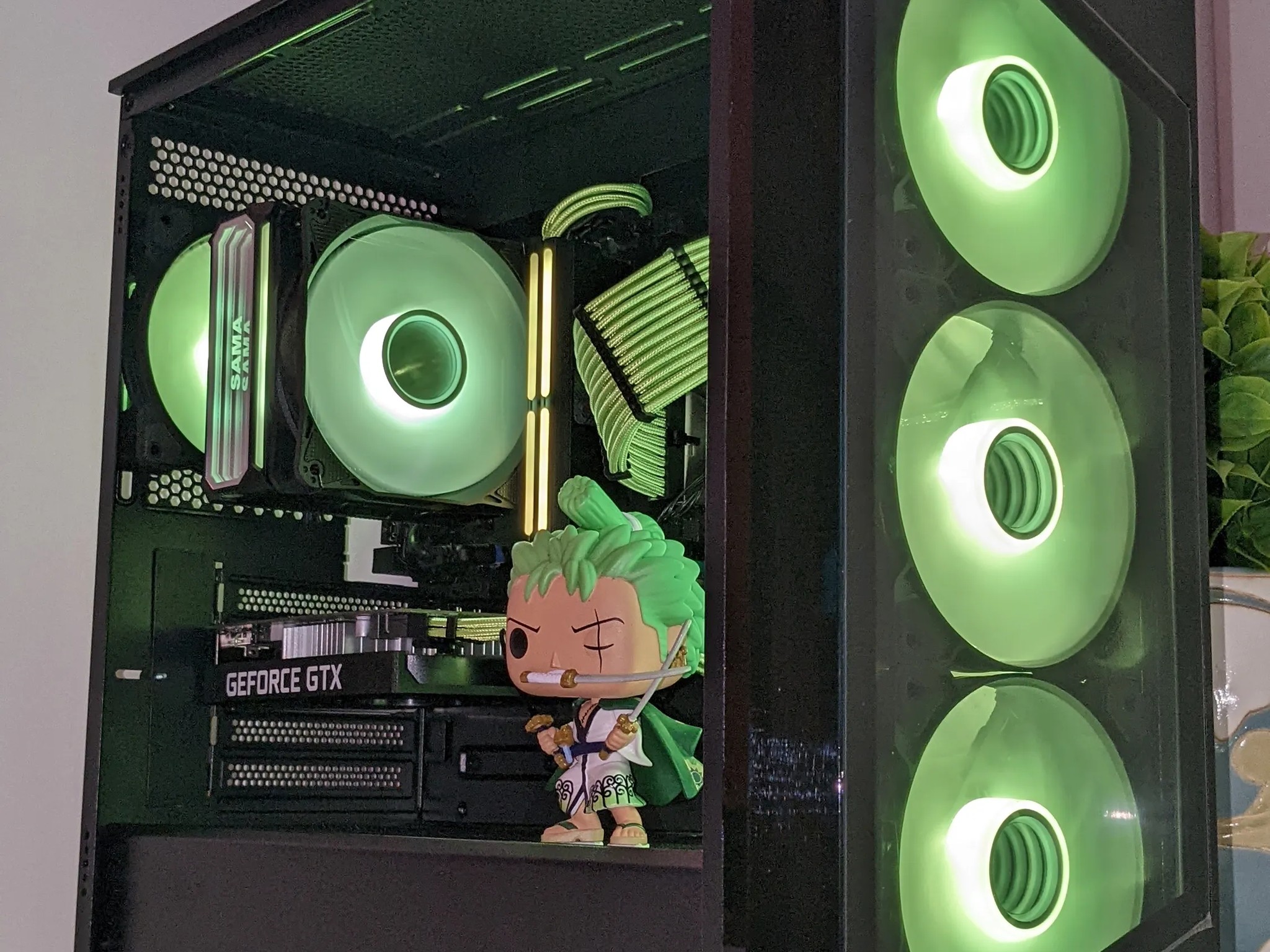 ⚔️🗡️Roronoaロロノア・ゾロ⚔️🗡️| GTX1650SUPER| Intel Core i5-6600| 32GB DDR4 RAM| 1TB SSD| Windows 11 Pro