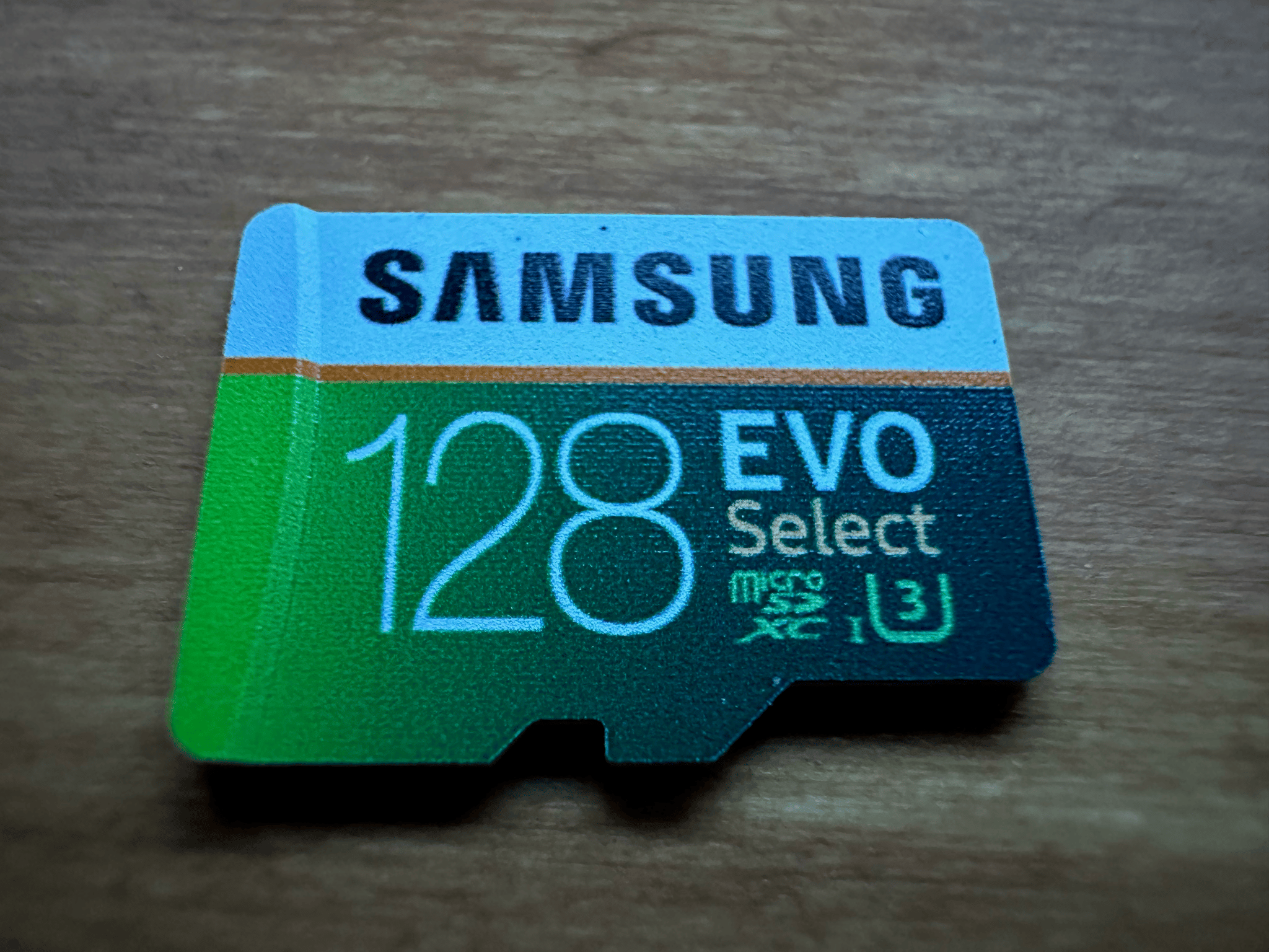 128gb Samsung EVO Select MicroSD card