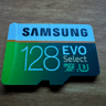 128gb Samsung EVO Select MicroSD card