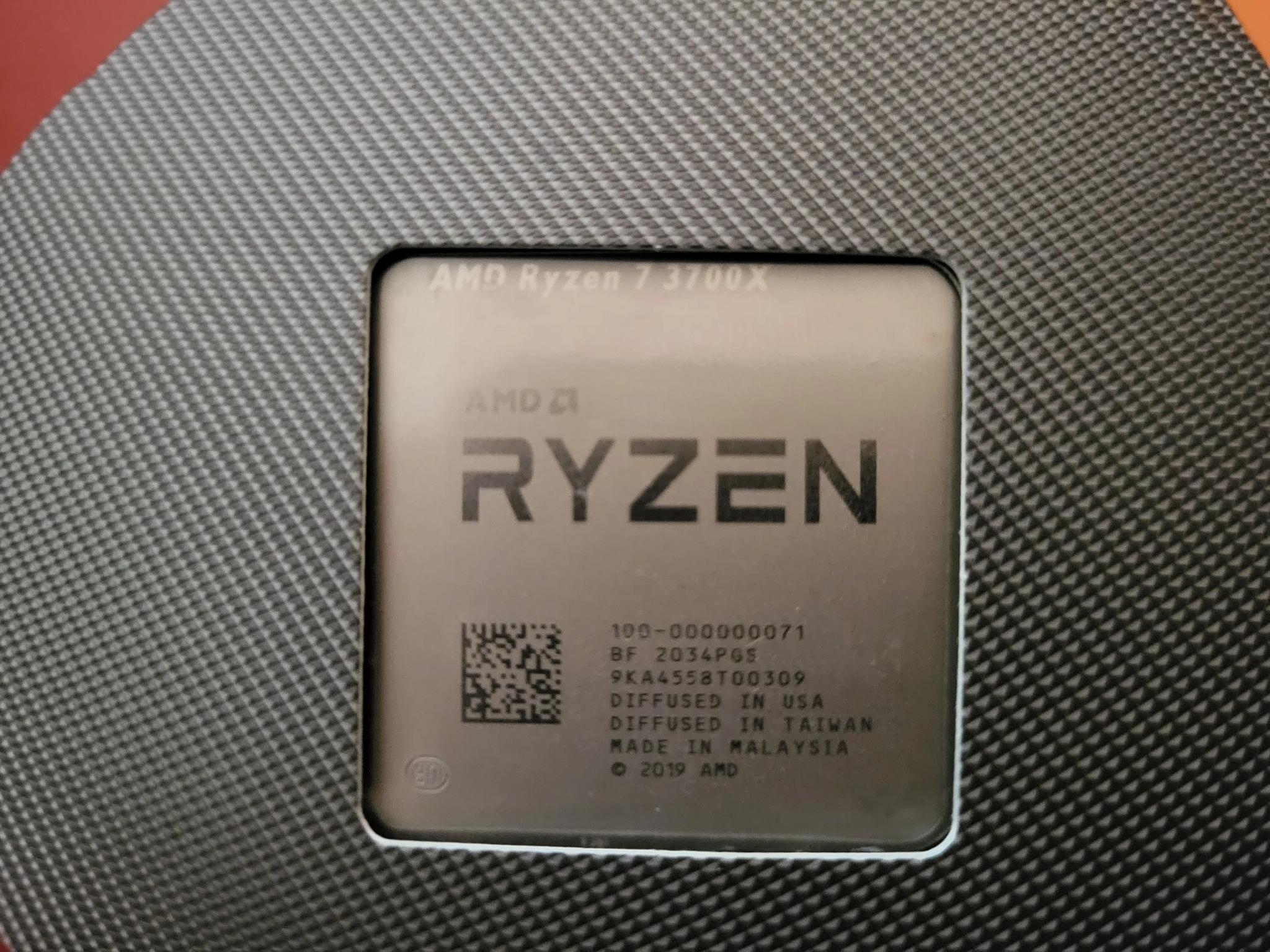 AMD Ryzen 7 3700X 8-Core, 16-Thread Unlocked Desktop Processor with Wraith Prism Cooler