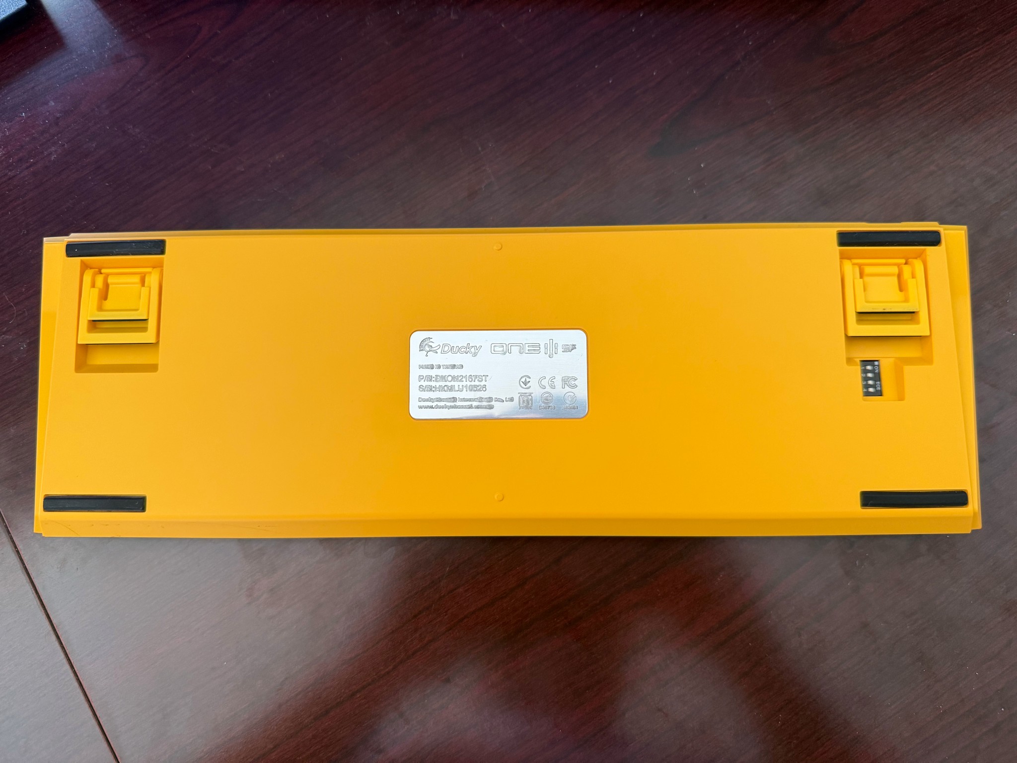 Yellow Ducky One 3 SF 65% Hotswap RGB Double Shot PBT Mechanical Keyboard