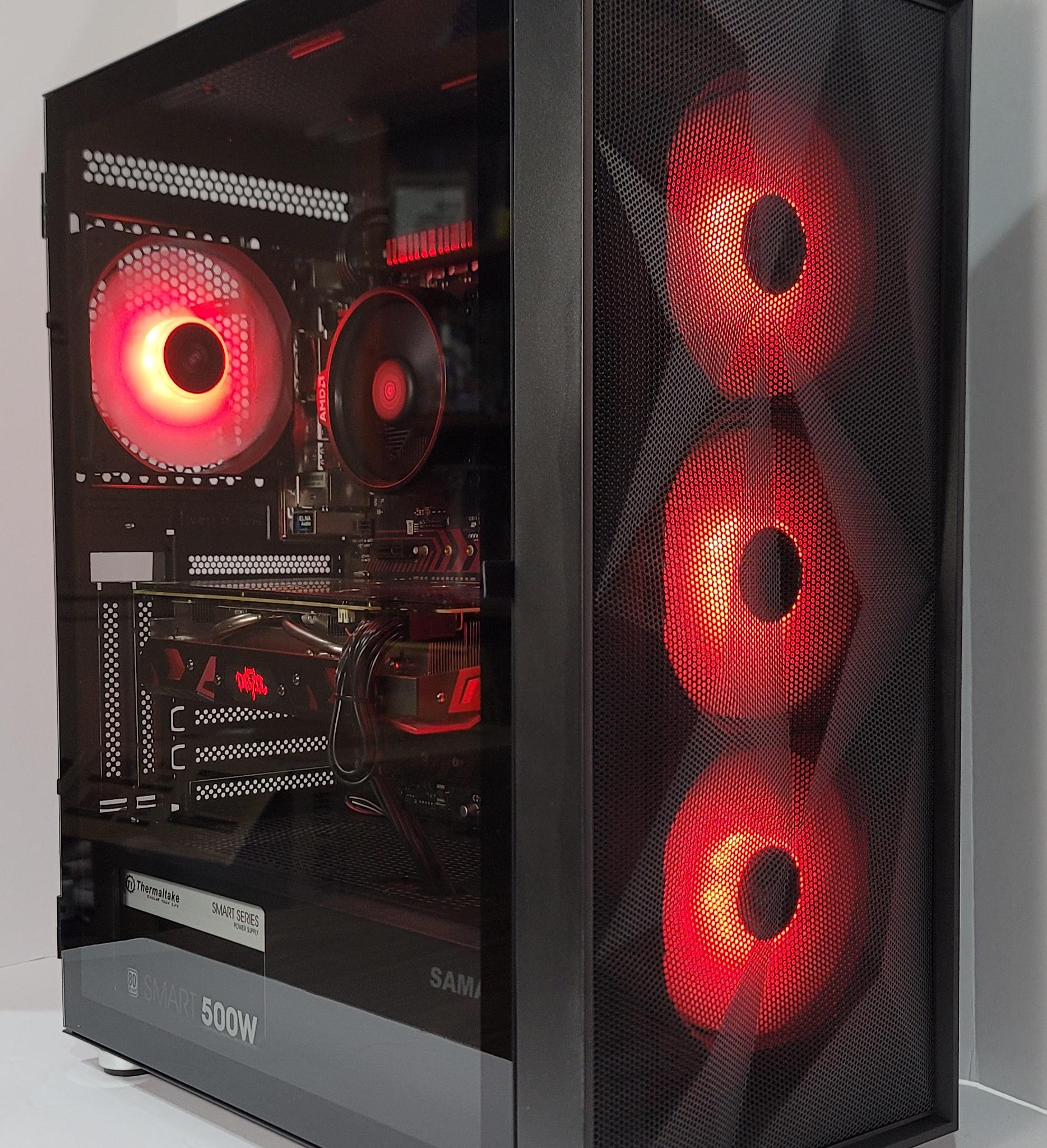 AMD Radeon RX 590 Ryzen 5 1600 Devil Gaming PC