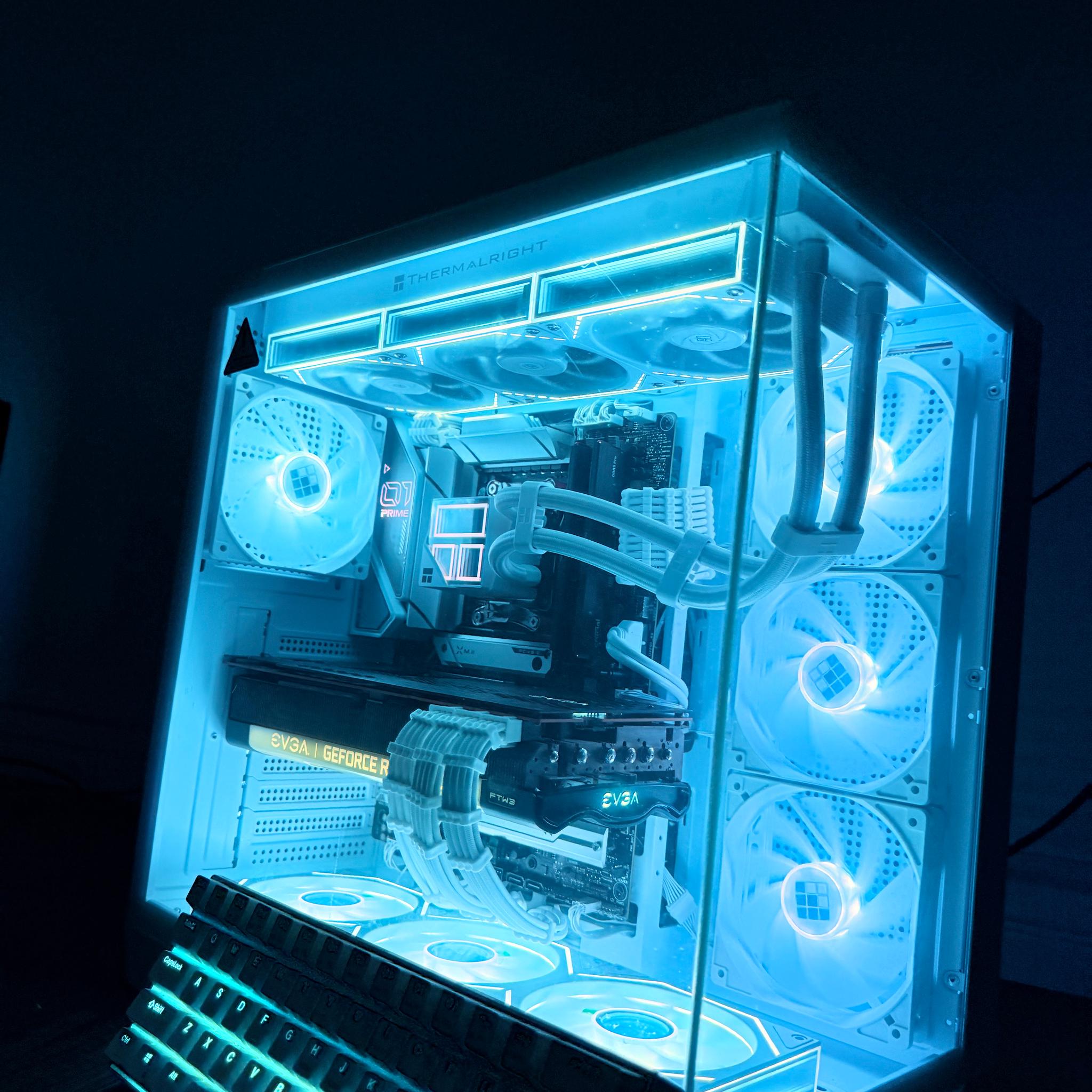 🔥 White RTX 3080 10GB Gaming PC | Ryzen 9 7900X | 32GB DDR5 RGB 🔥