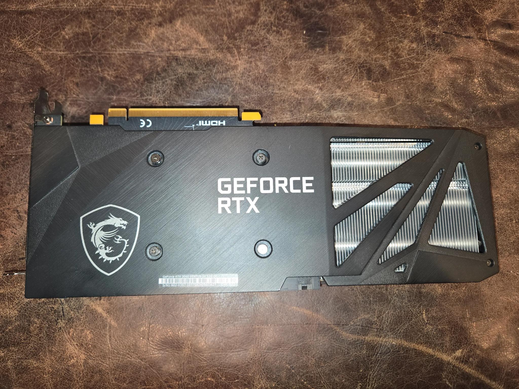 MSI GeForce RTX 3060 Ventus 3X 12G OC