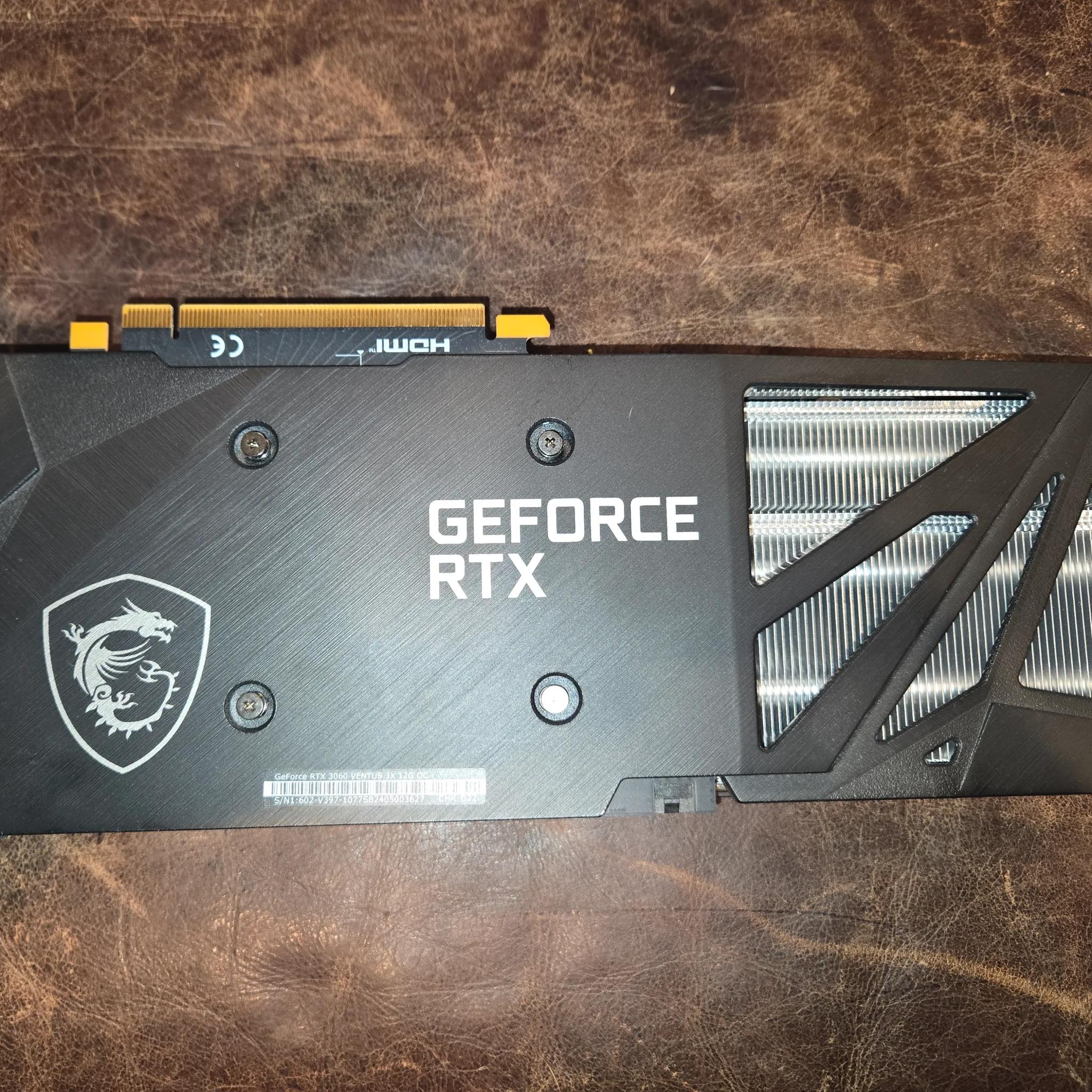 MSI GeForce RTX 3060 Ventus 3X 12G OC