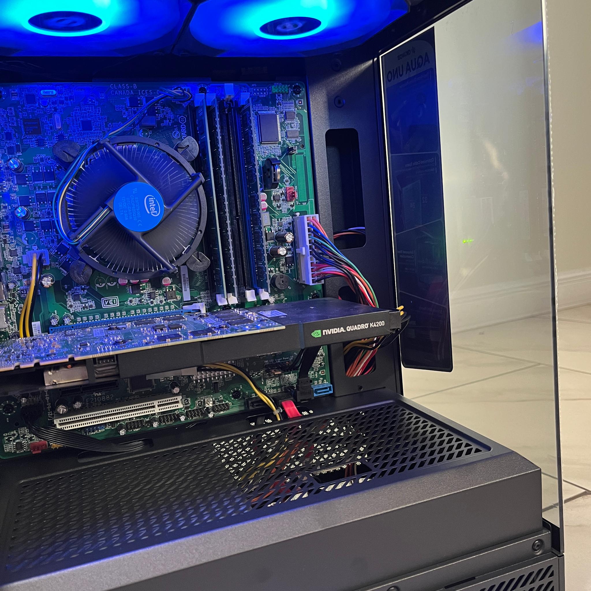 Super Budget Gaming PC - Intel i5-2320, NVIDIA 4GB GPU, 12GB RAM, 560GB Storage, w/ Wi-Fi & BT