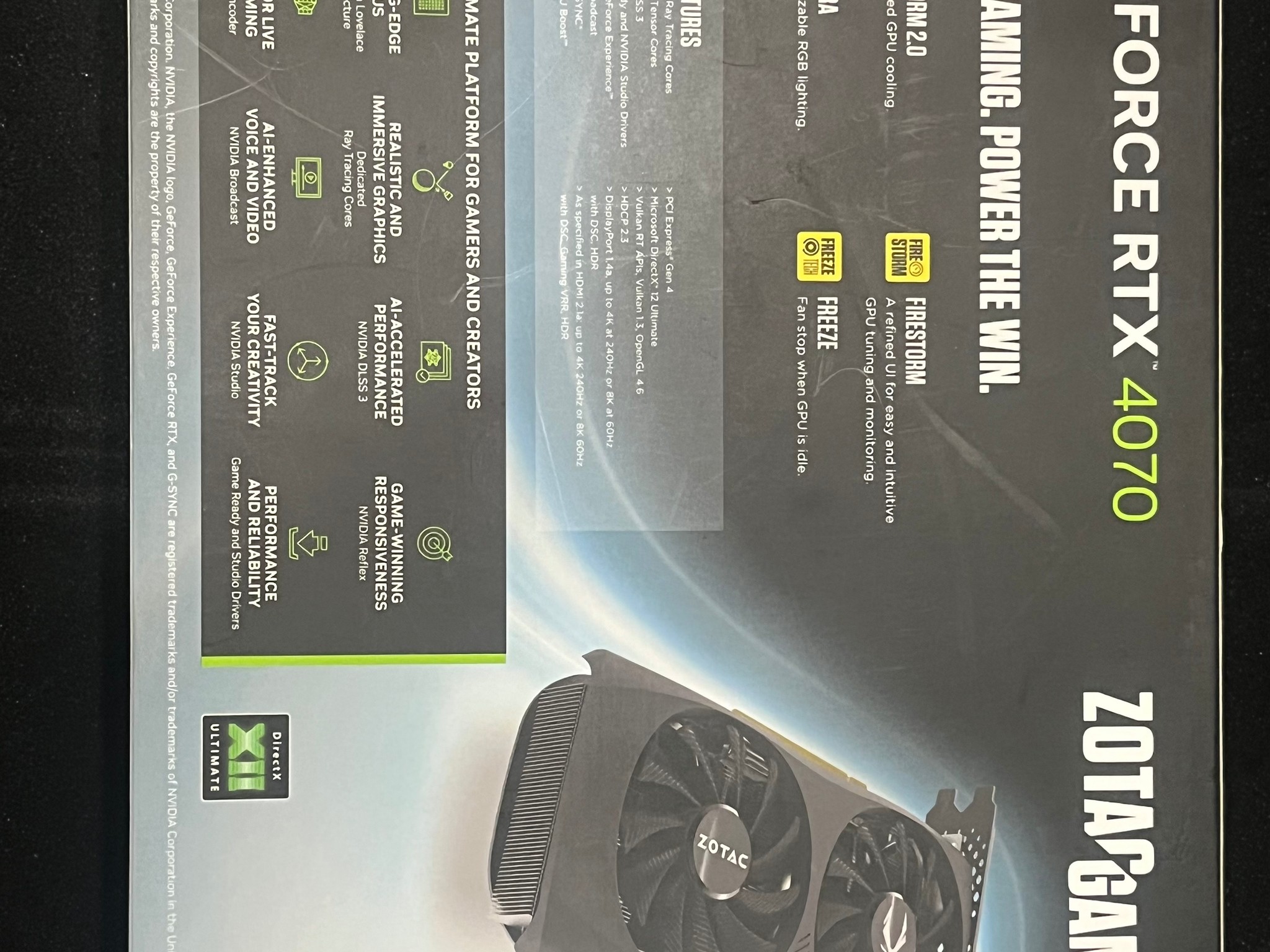 ZOTAC RTX 4070 OC Edition
