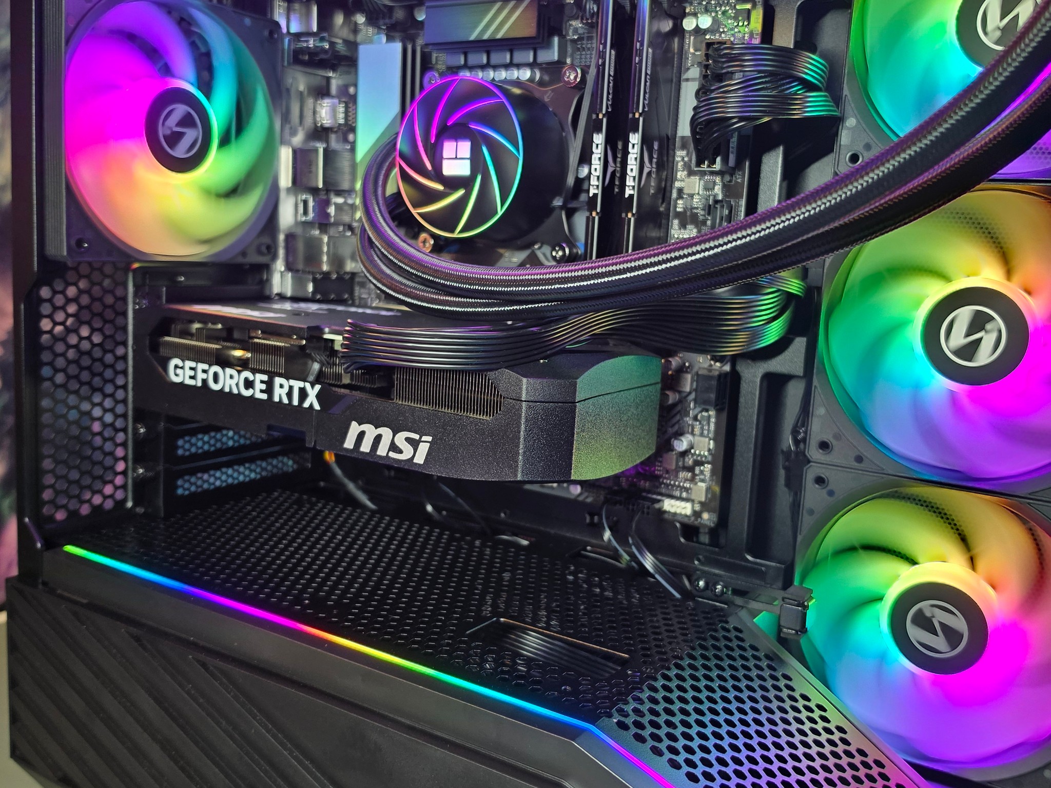 MSI RTX 5070 12gb + Intel Core i5 14400f PC Build #80