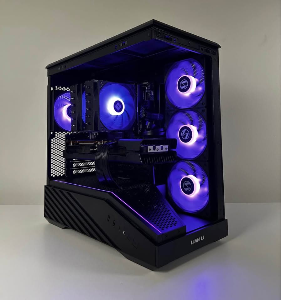Ryzen 5 7600x, DDR5 32GB 6000Mhz, 2TB NVME, RX 6800 16GB Gaming PC