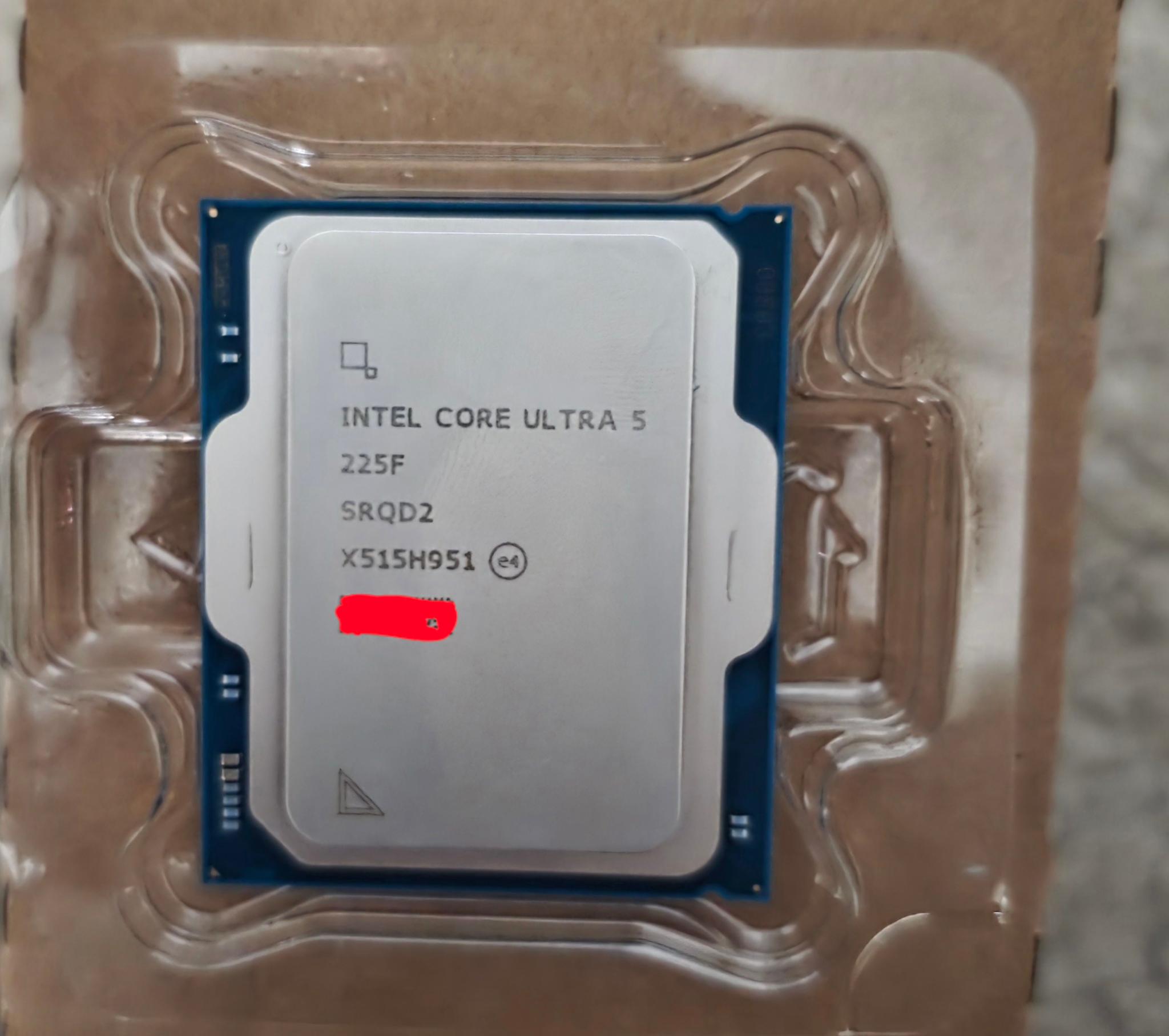 Intel Core Ultra 5 225F 10-Core LGA 1851 Processor Like New With Cooler