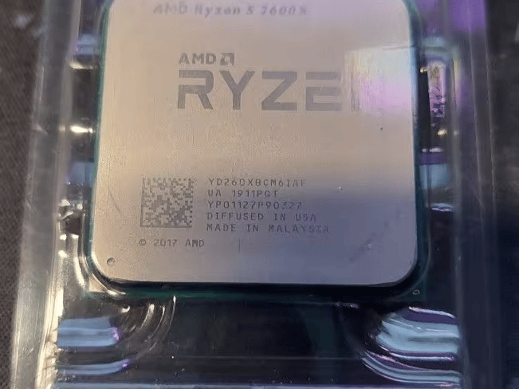 AMD Ryzen 5 2600X 3.6 GHz 6-Core Processor