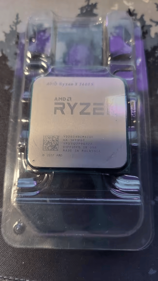AMD Ryzen 5 2600X 3.6 GHz 6-Core Processor