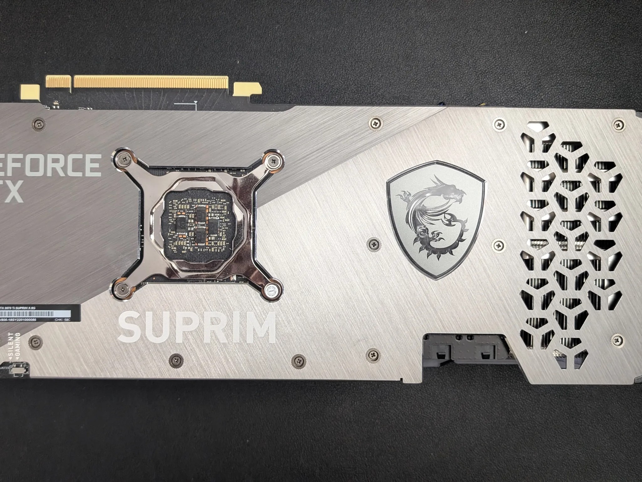 MSI SUPRIM RTX 3070 TI 8GB