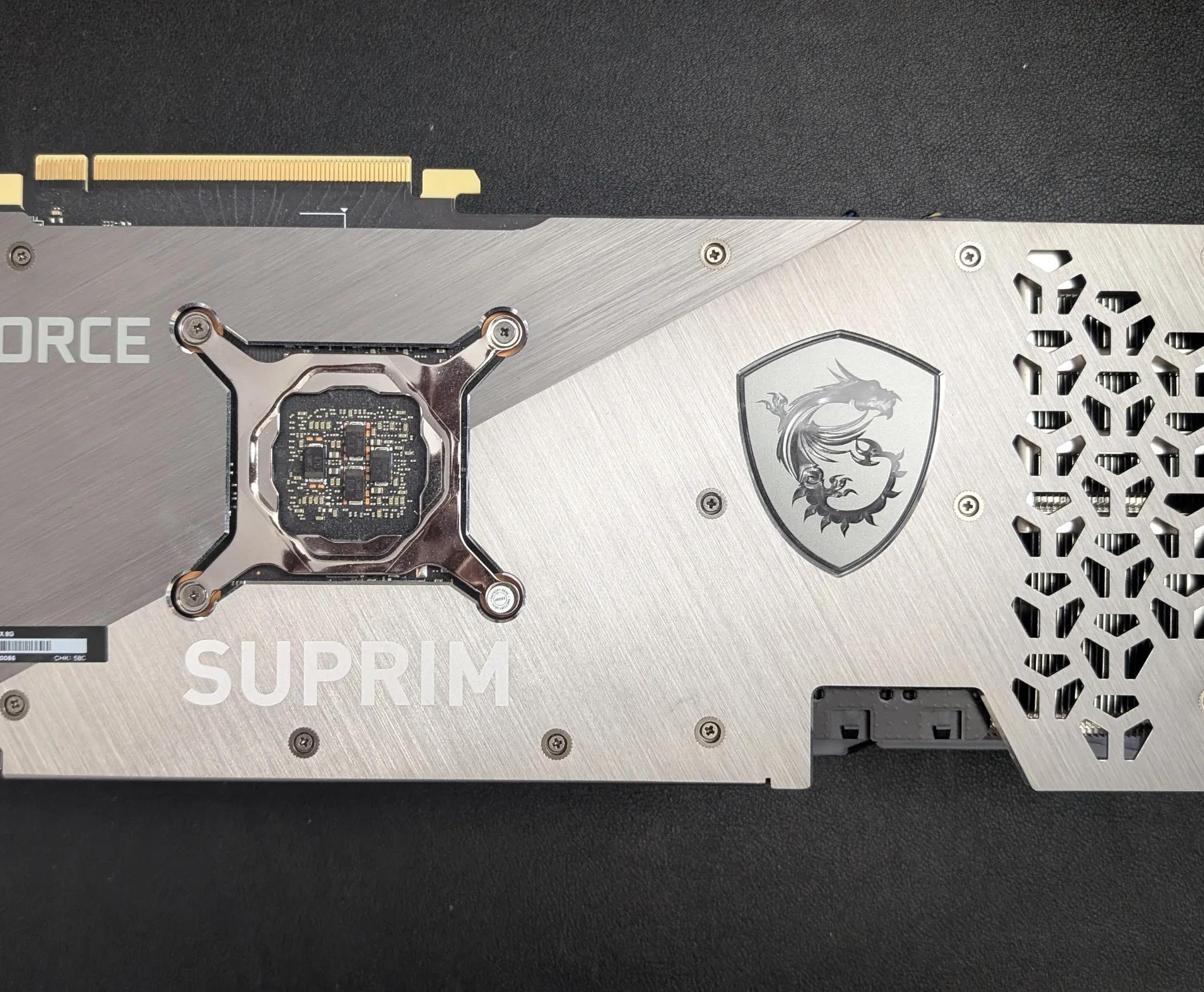 MSI SUPRIM RTX 3070 TI 8GB