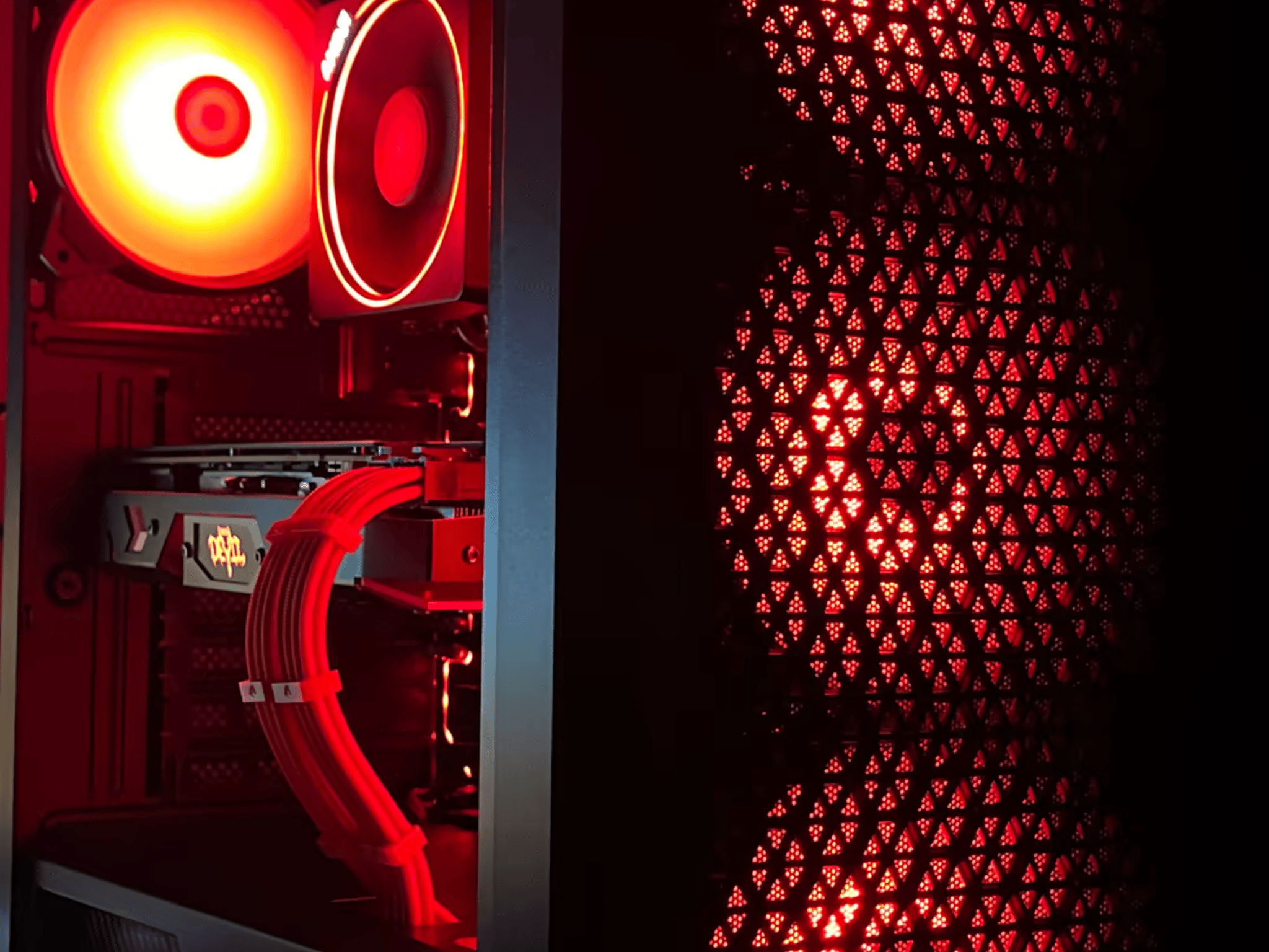 "Red Devil" Ryzen 5 1600X + RX 580 8GB Custom PC
