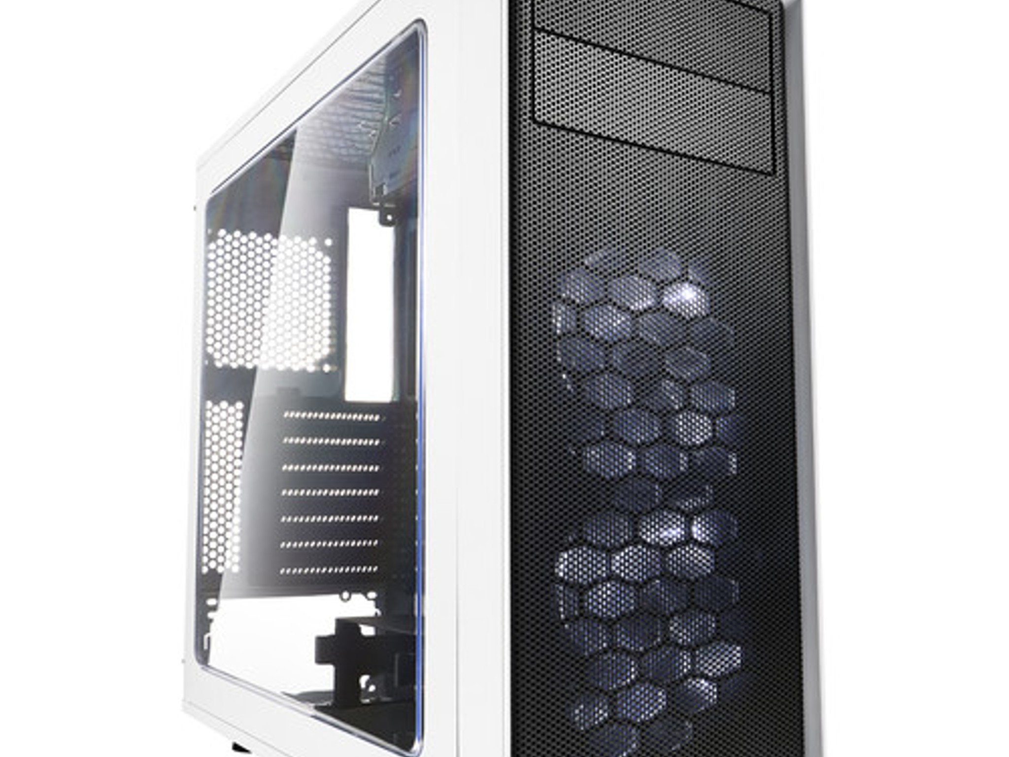 Fractal Design Focus G Mid-Tower Case (White) + Corsair 850 Watt Power Supply