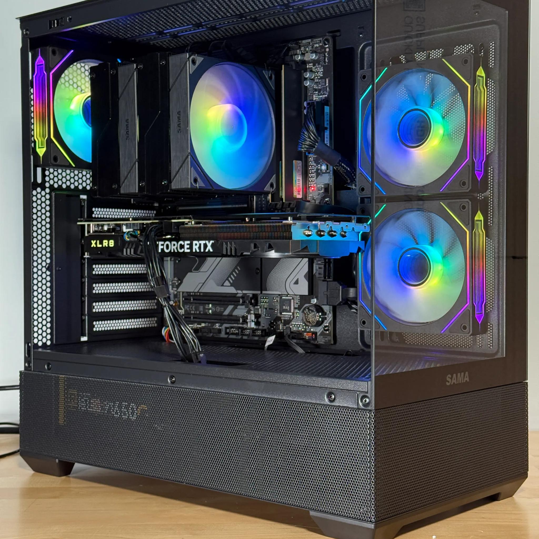 RTX 4070 Ryzen 7700x Gaming PC