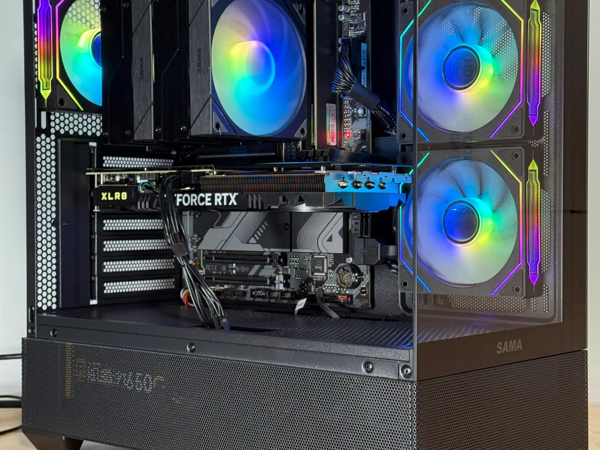 RTX 4070 Ryzen 7700x Gaming PC