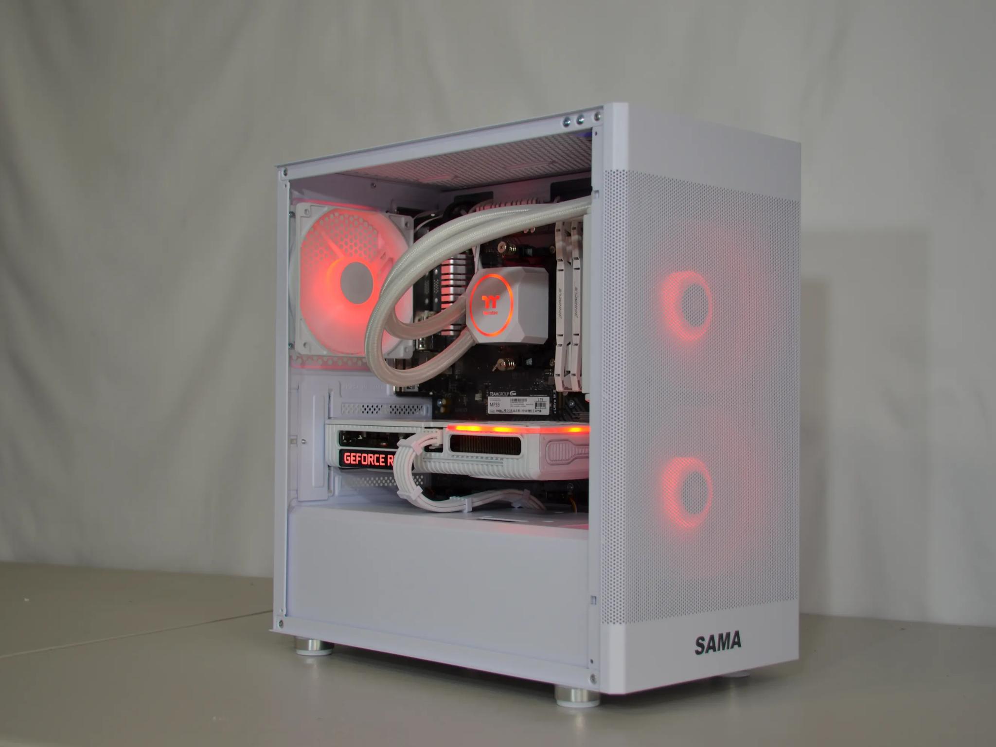 ⚪White Out V3⚪ - RTX 3060ti | Ryzen 5 5500| 1tb NVMe | Windows 11 FULLY Activated