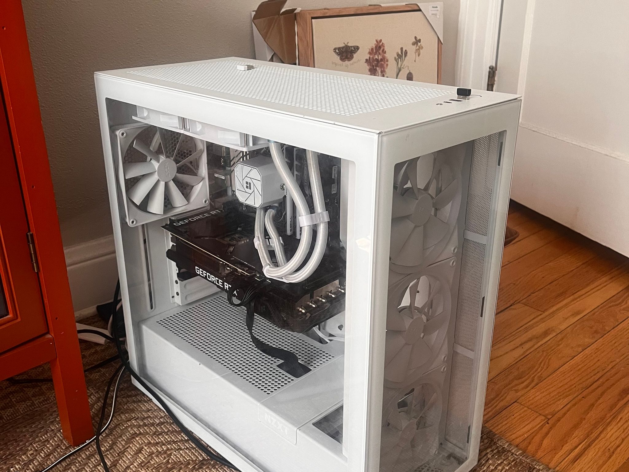 RTX 3070 Ti TUF Gaming PC | i7-10700F | 32GB DDR4 | White NZXT Build