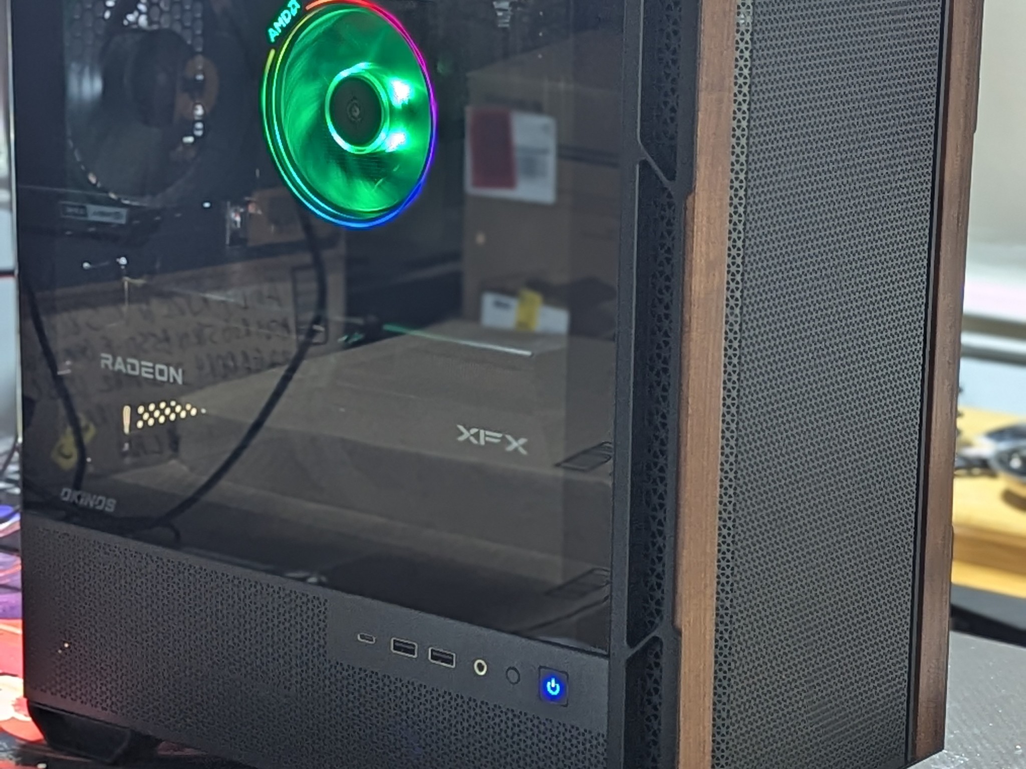 Gaming PC|AMD Ryzen 5 5600|AMD Radeon RX 9060 XT|32 GB DDR4 3200|1 TB NVME SSD|Windows 11 Home