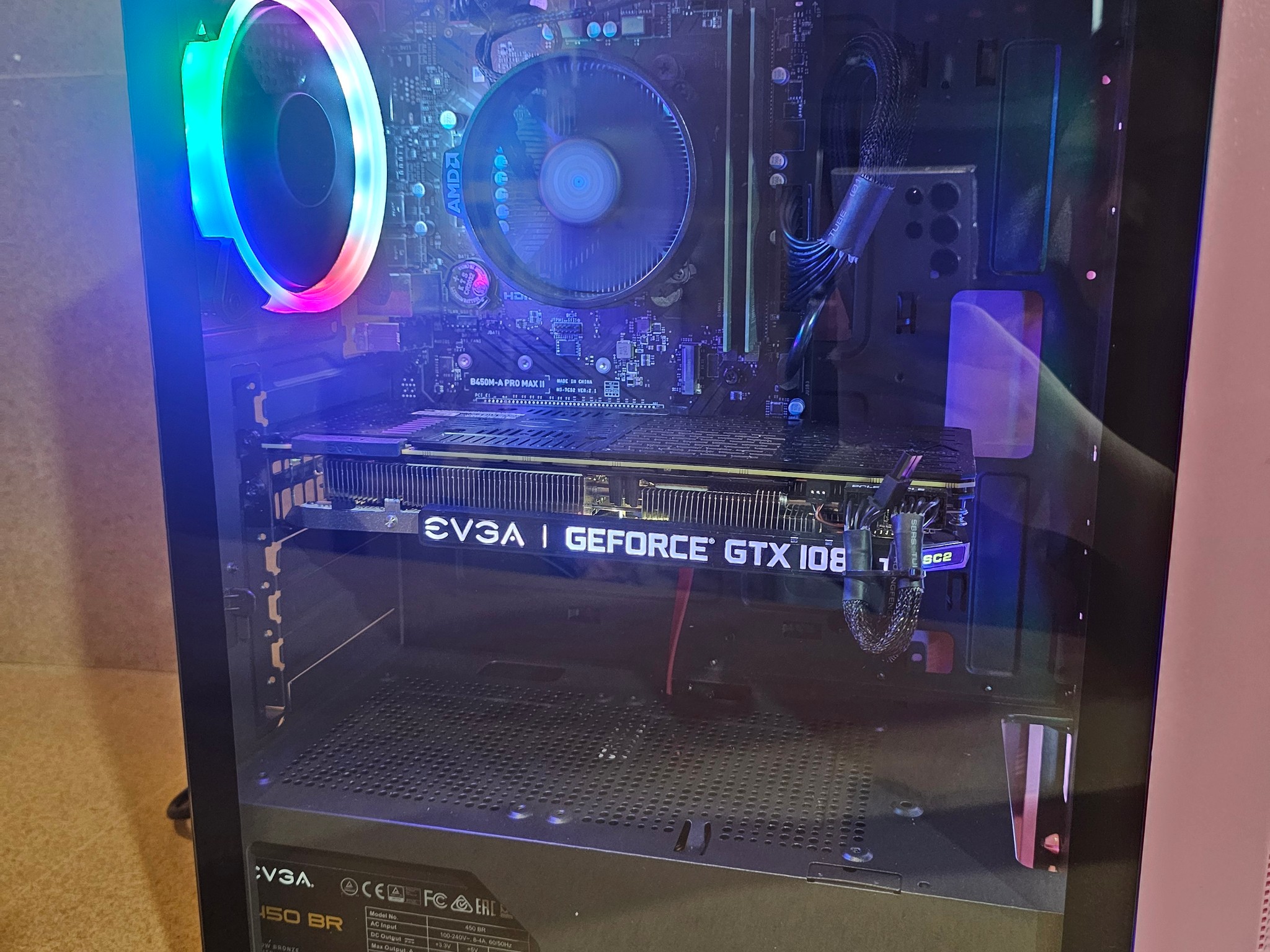 Custom Gaming Computer - R5 - GTX 1080 Ti - 16GB - 256GB SSD - 2TB HDD
