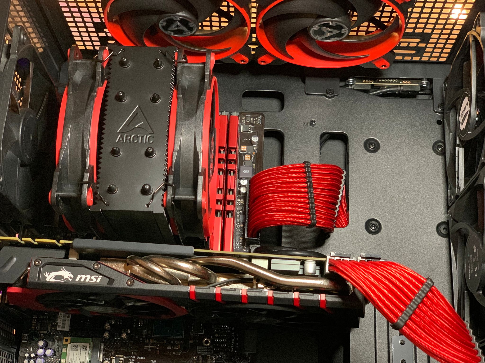 Budget Red/Black Gaming PC (Intel i5 6400 + GTX 980)
