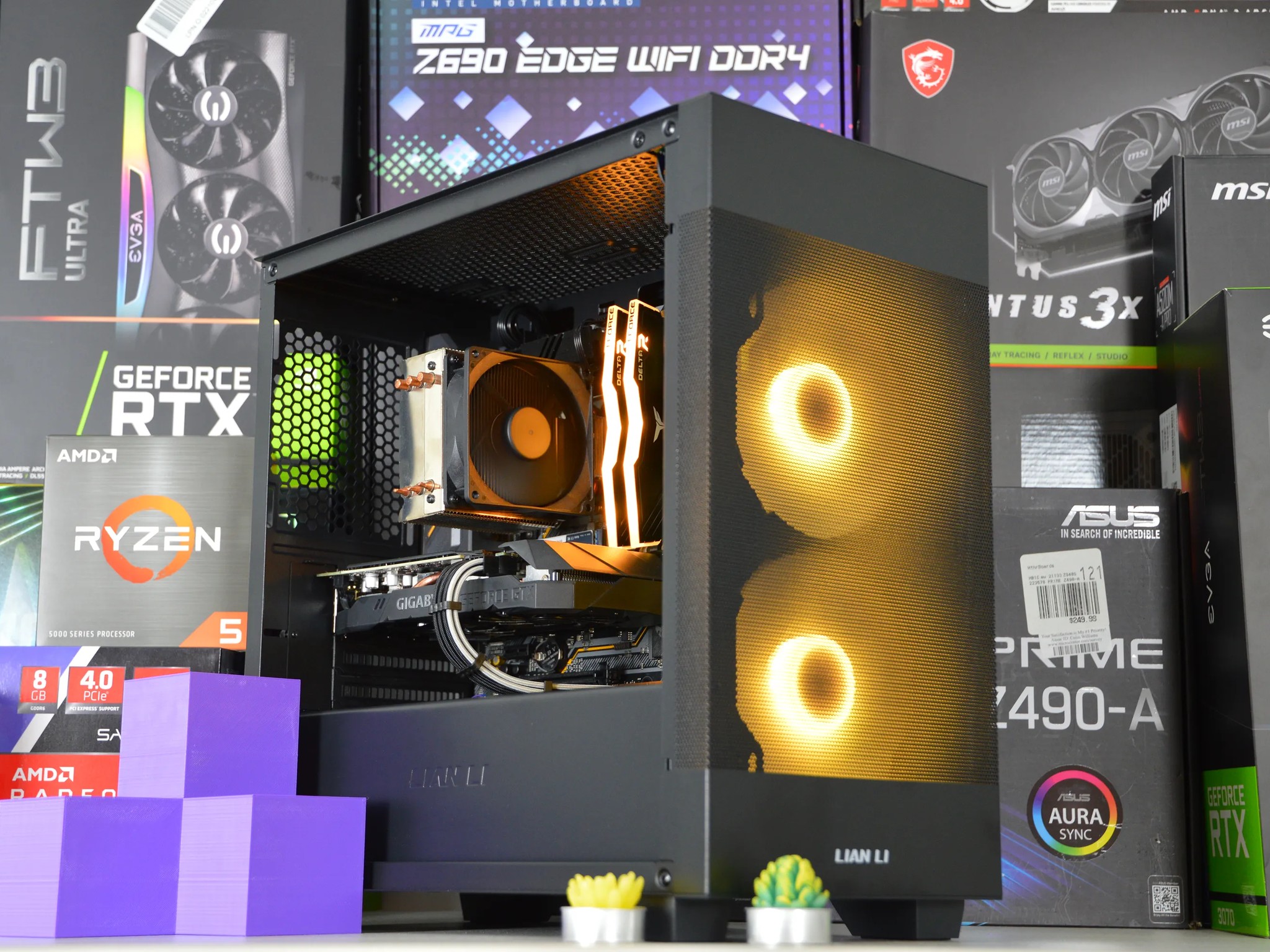 ⚫☀️ | GTX 1660 SUPER 6GB | INTEL i5-10400F | 16GB RGB DDR4 RAM | 1TB NVME SSD | Solar Flare |