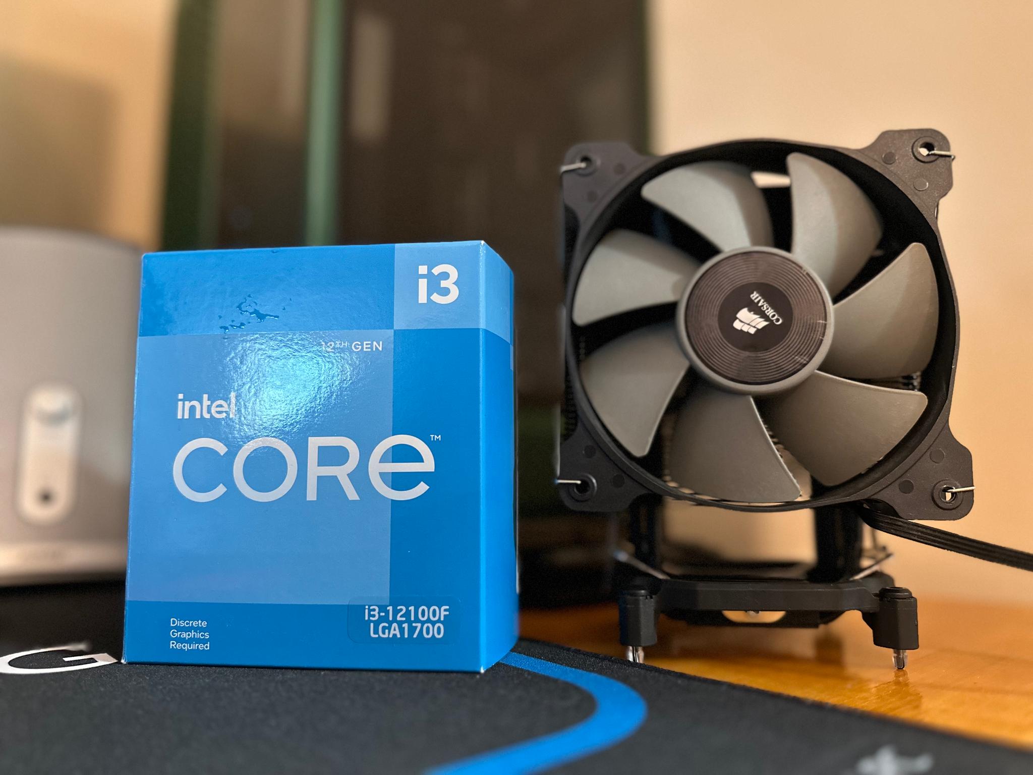 12th Gen Intel i3 12100f w/ Tower Cooler