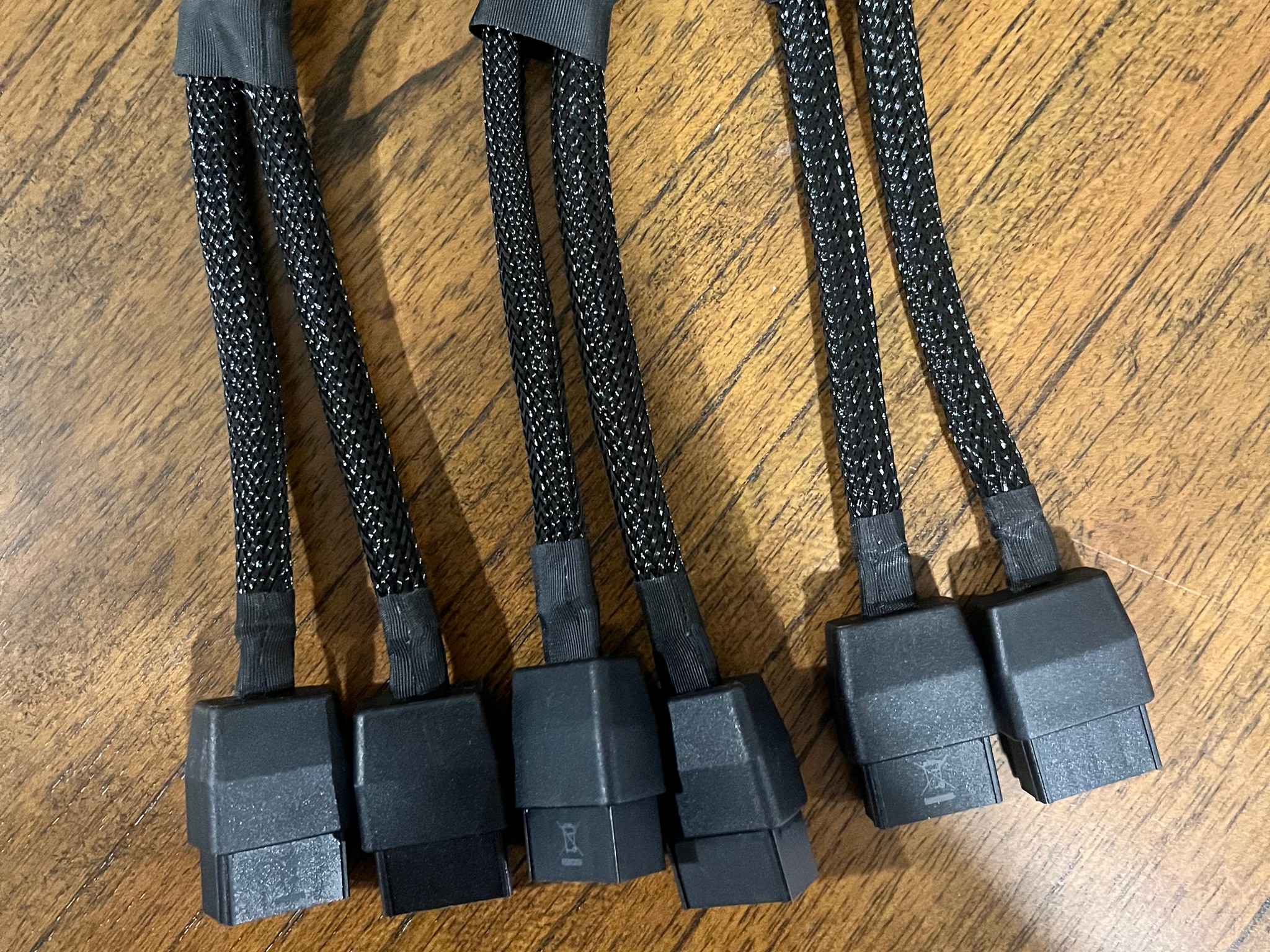 Three 12VHPWR Adapter For 40/50 RTX Gpus
