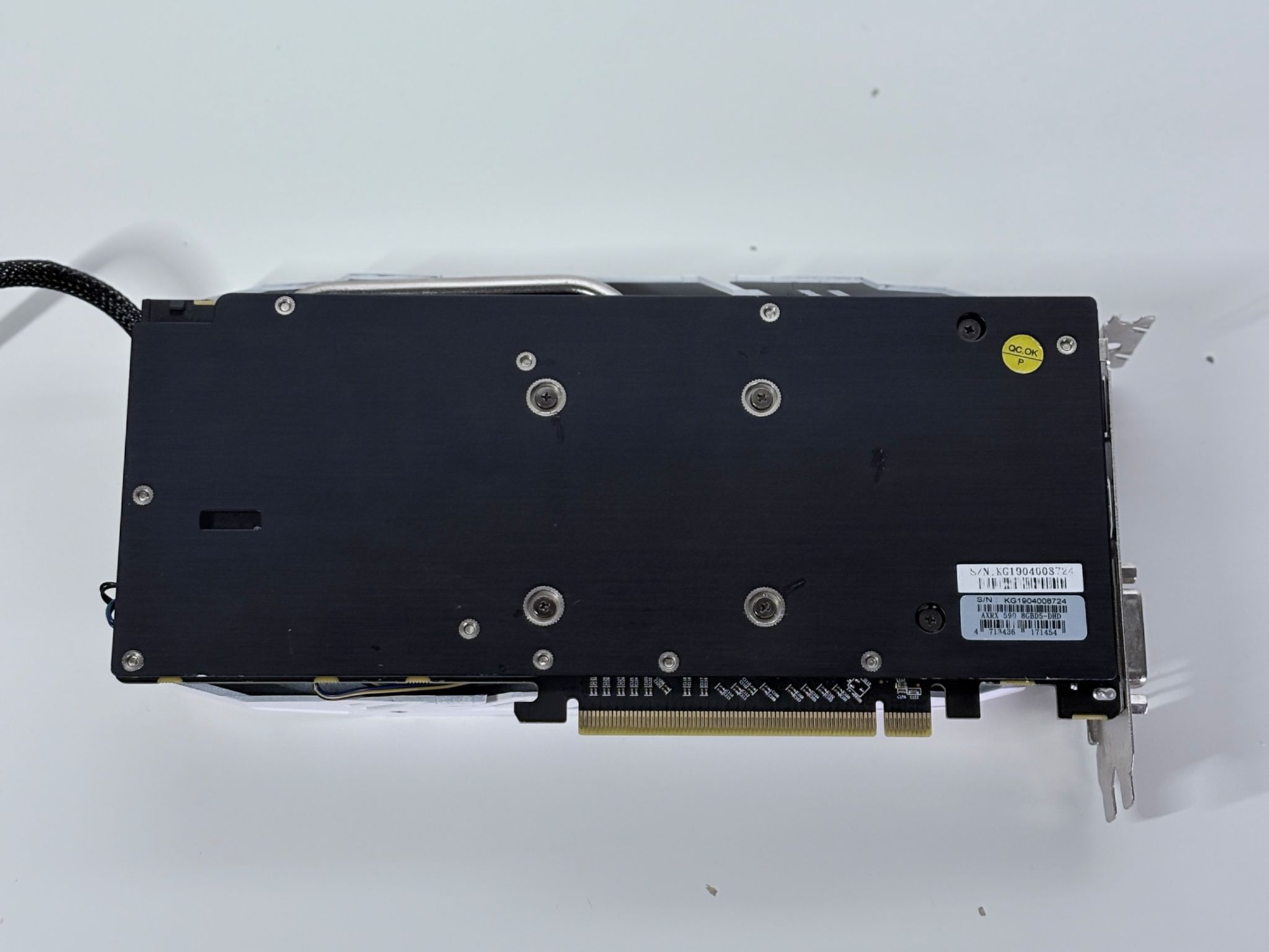 PRICE DROP! White Out PowerColor Rx 590 8gb Red Dragon Modded