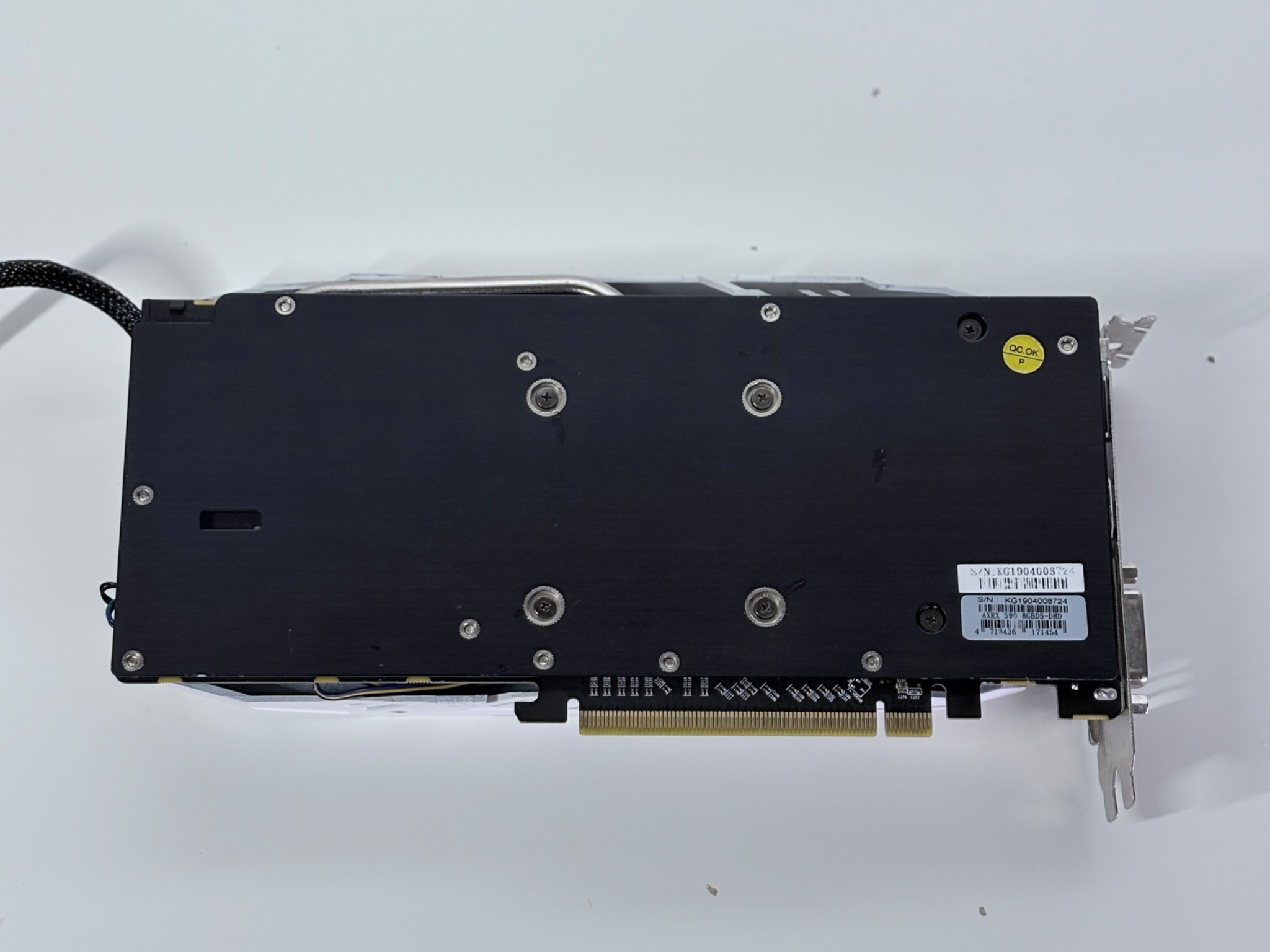 PRICE DROP! White Out PowerColor Rx 590 8gb Red Dragon Modded