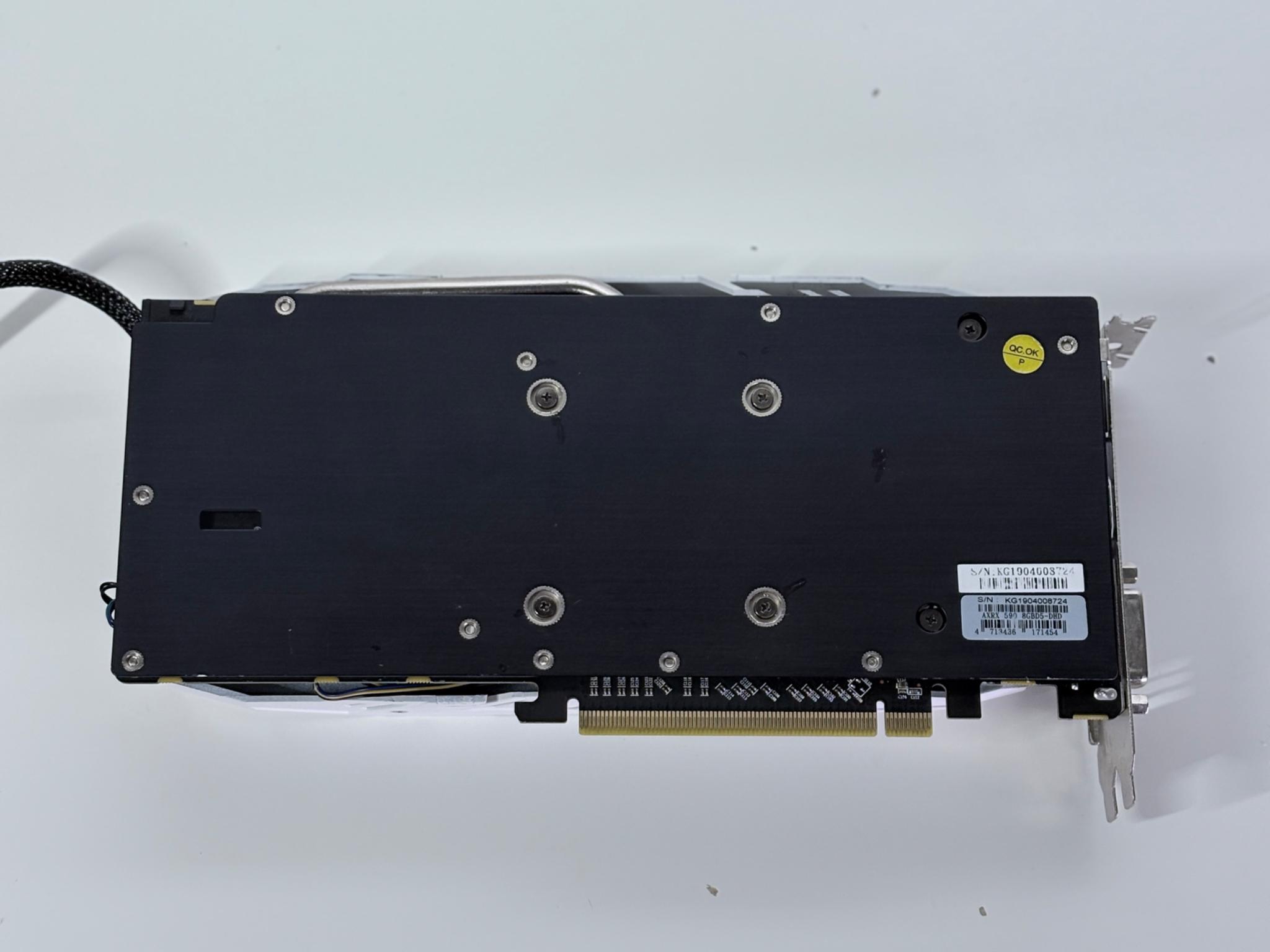 PRICE DROP! White Out PowerColor Rx 590 8gb Red Dragon Modded