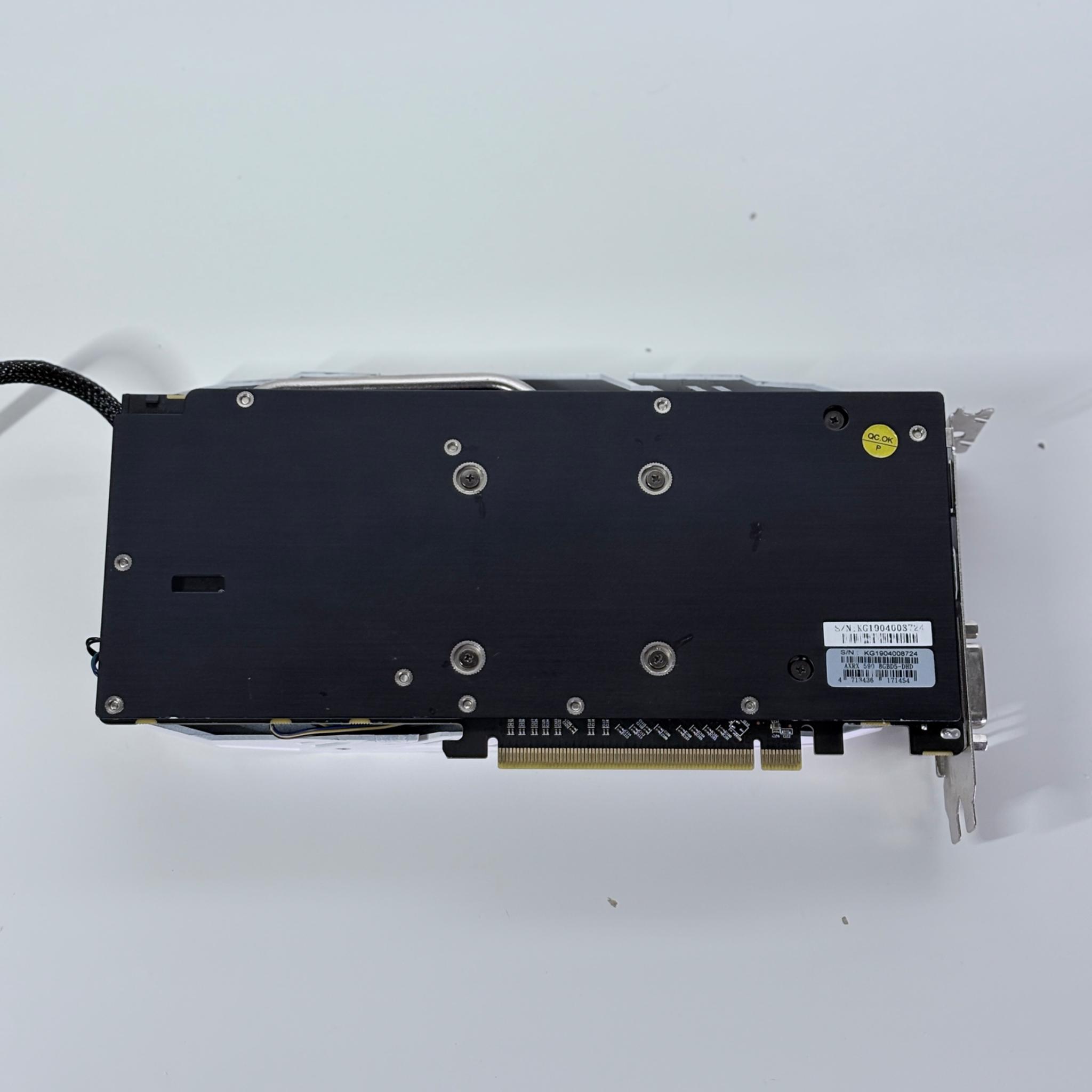 PRICE DROP! White Out PowerColor Rx 590 8gb Red Dragon Modded