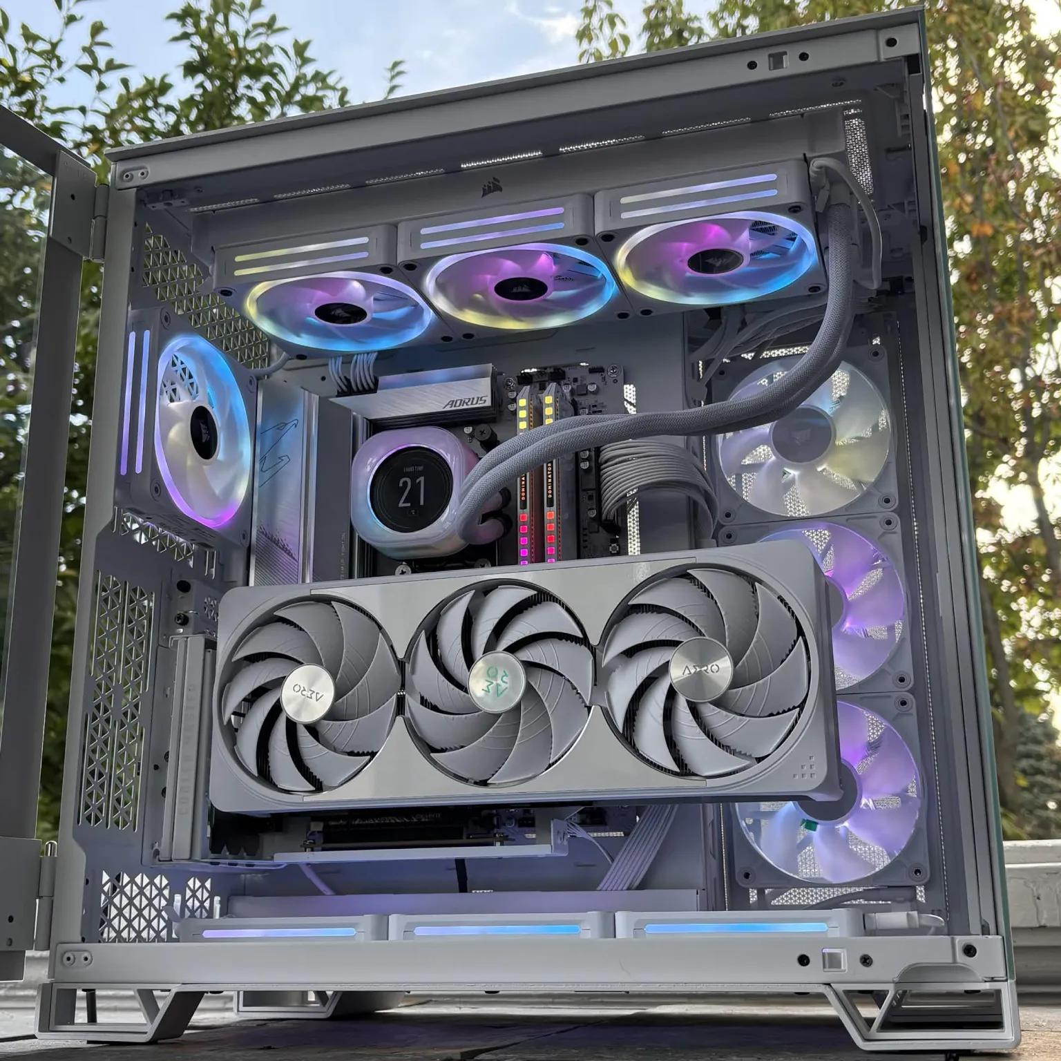 Black Cat Customs - Dread Revenant - 9800X3D / 5070TI / 32GB RAM / 2TB NVME