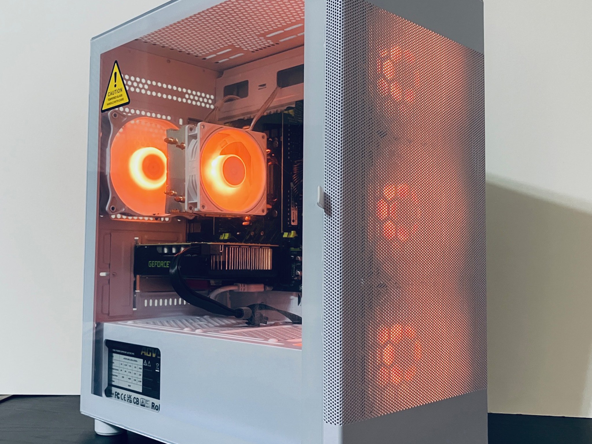 ❄️White Gaming PC wRGB - Intel Xeon 6-cores ● 16GB RAM ● 512GB SSD ● GTX 1660 Ti ● Great Value 1080p