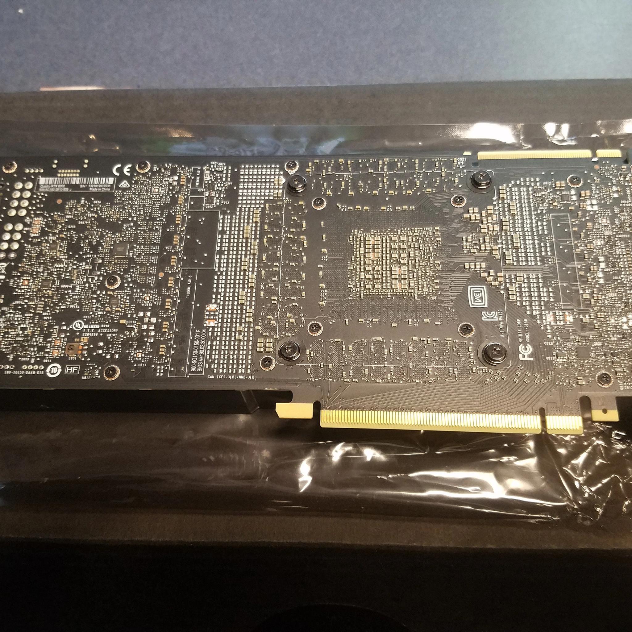 On Sale! Two RTX 6000 24GB Video Cards & 3-Slot NVLINK Bridge