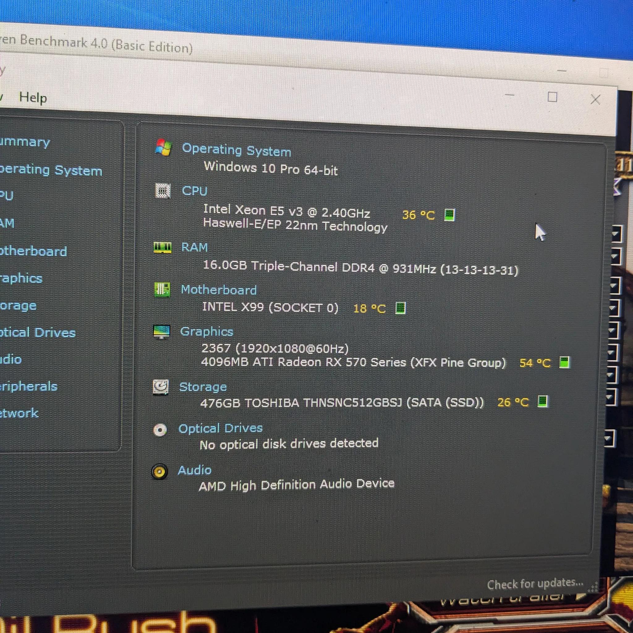 FREE SHIP|| 6 Core Intel Xeon, 16GB RAM, RX 470 4GB, 512GB SSD, Win10, RGB, Wifi