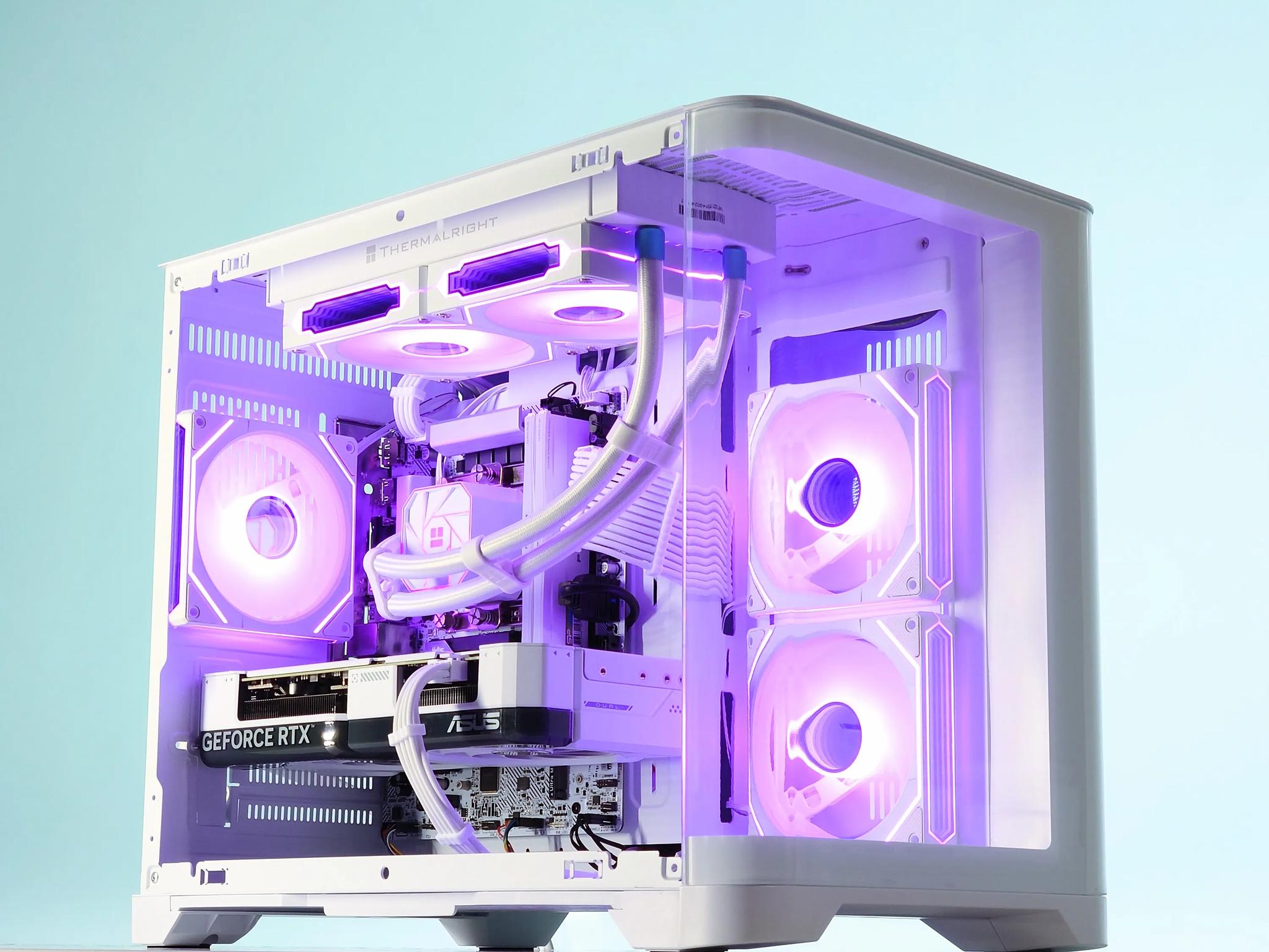 👽💚Liquid Cooled Gaming PC⚪Nvidia RTX 4070 12GB⚪Intel 13400F 10 core⚪32GB DDR5⚪1TB NVME