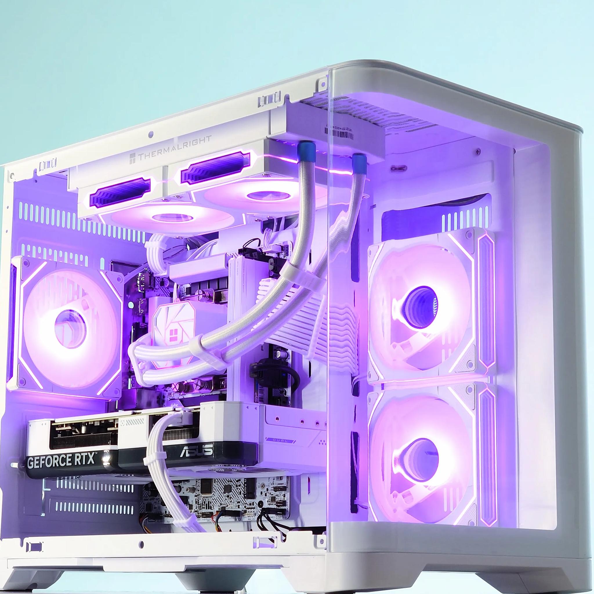 👽💚Liquid Cooled Gaming PC⚪Nvidia RTX 4070 12GB⚪Intel 13400F 10 core⚪32GB DDR5⚪1TB NVME