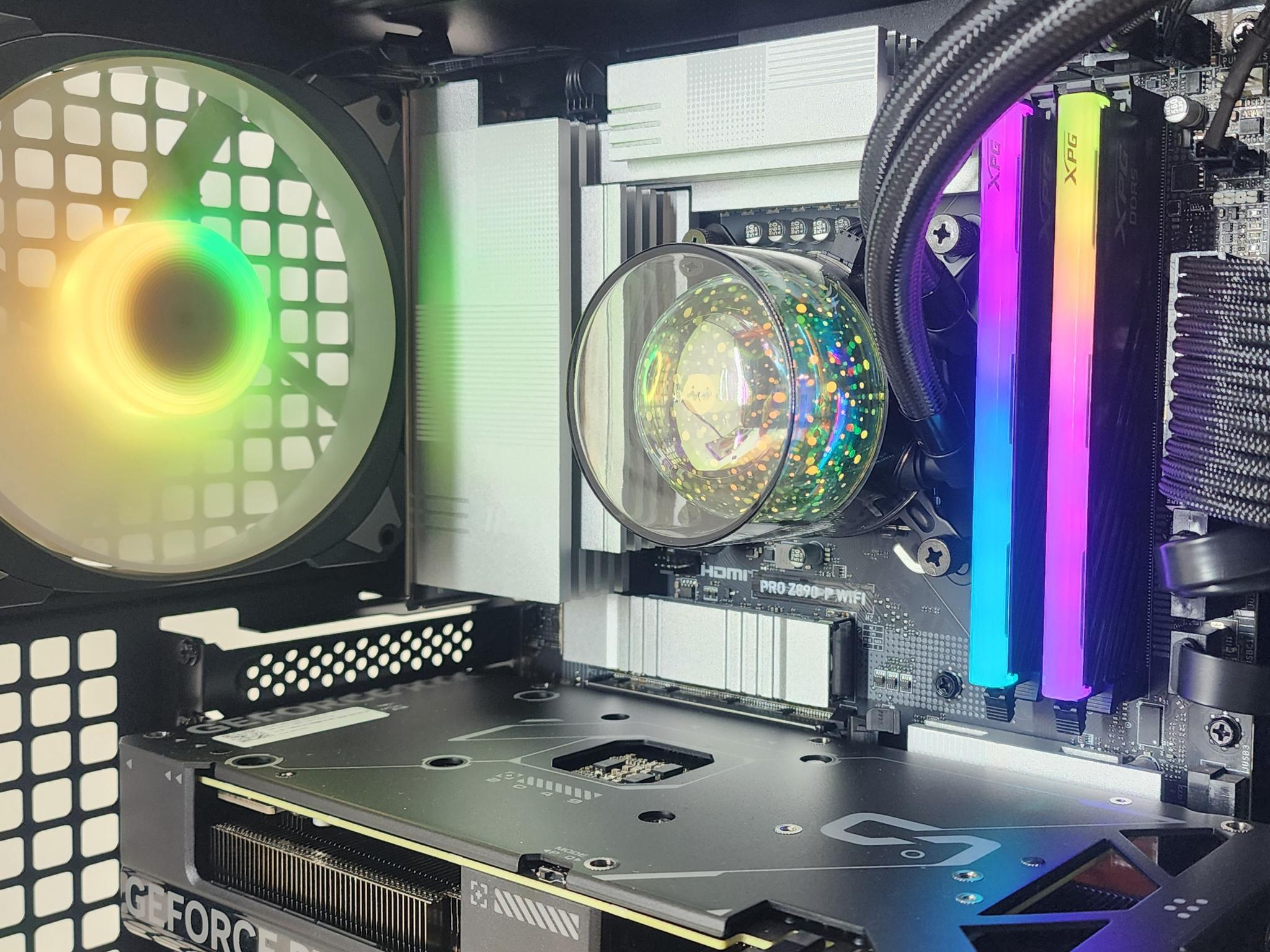 Gaming PC Ultra 7 265K 32GB RAM 1TB SSD RTX 4070 12GB Windows 11 Computer