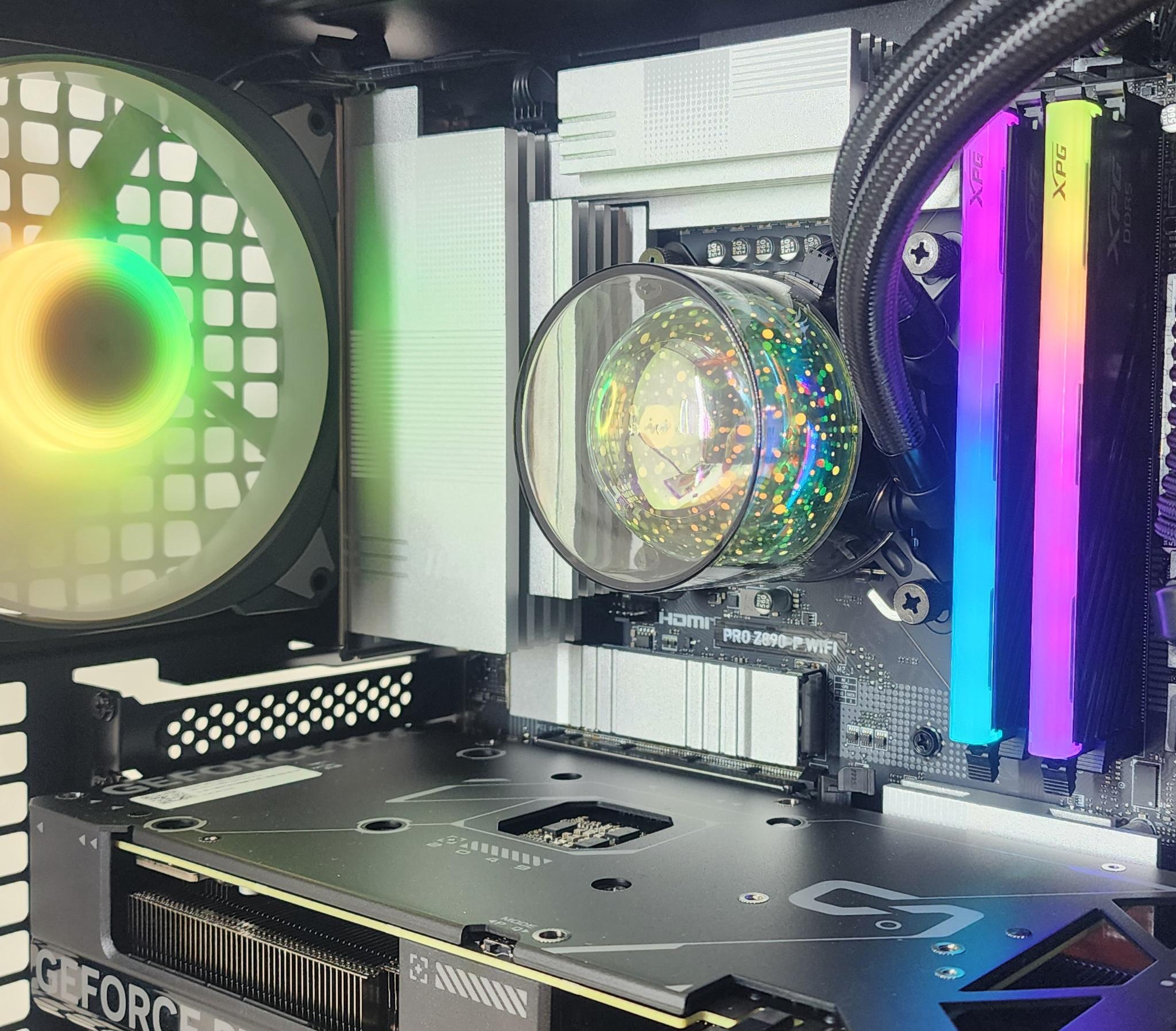 Gaming PC Ultra 7 265K 32GB RAM 1TB SSD RTX 4070 12GB Windows 11 Computer