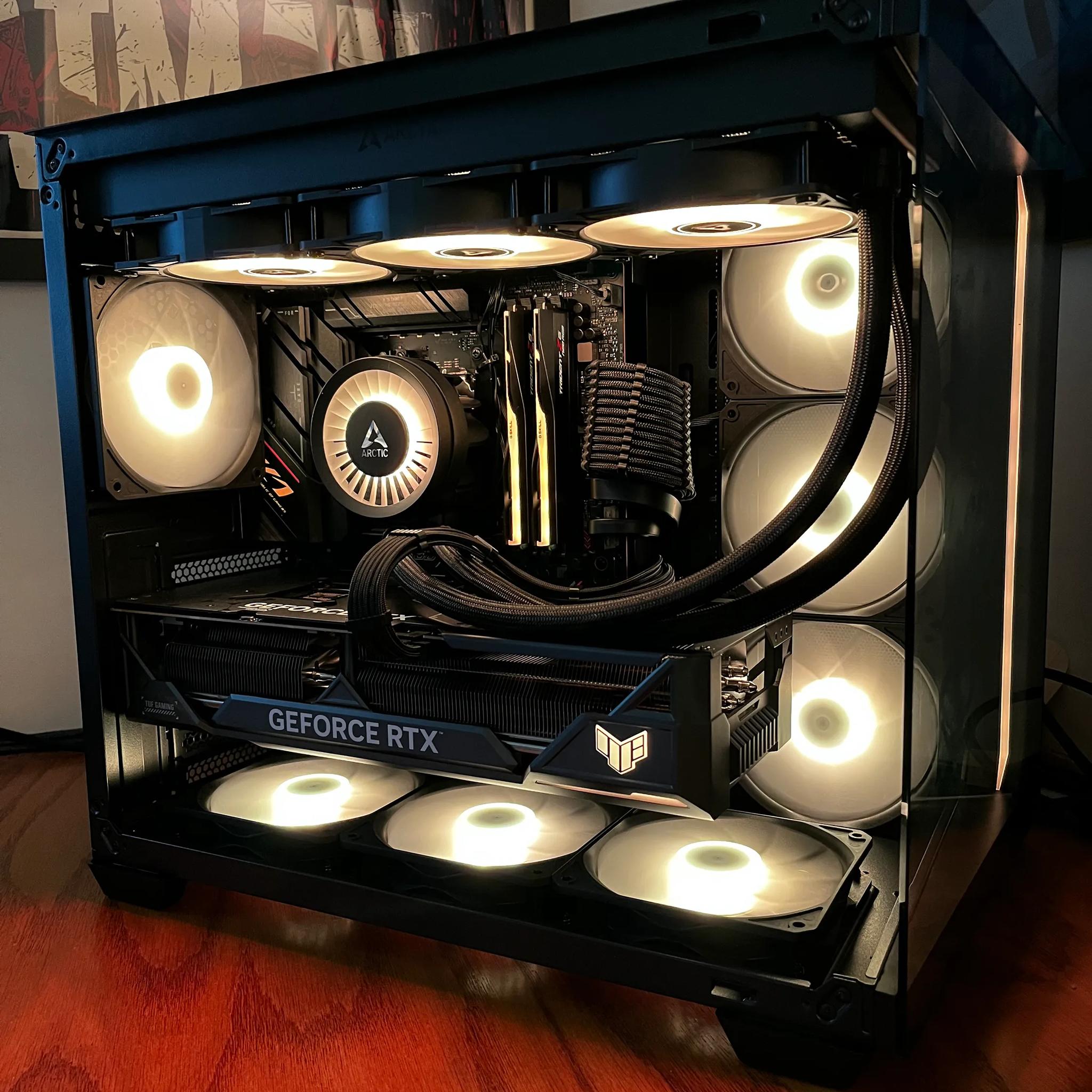 Dark Energy - RTX 4080 OC | Ryzen 7 7800X3d | 32GB DDR5 @6400MT/s | 4TB NVME | 1000W Platinum