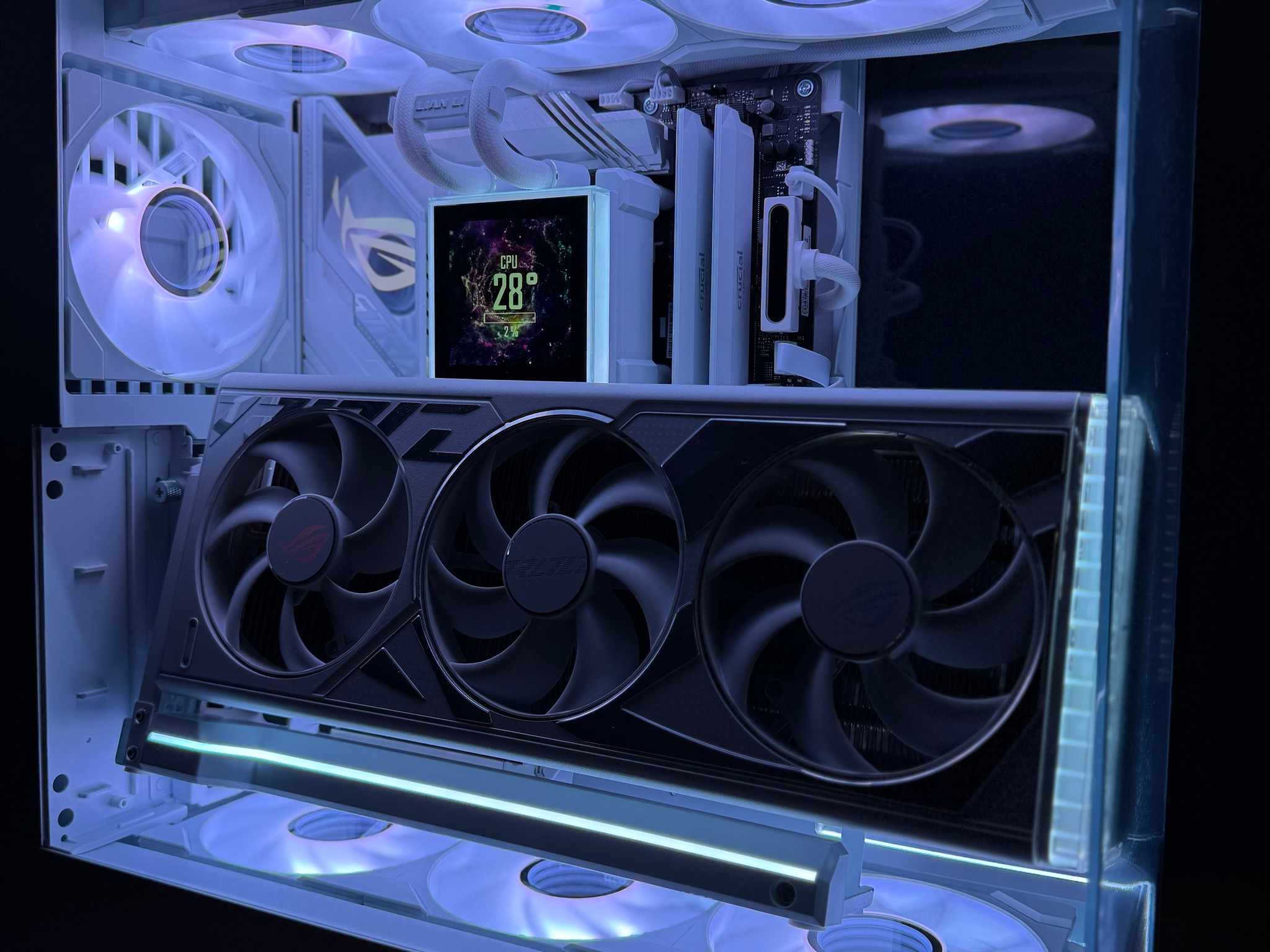🤩Strix 4080 Super PC | Intel i7-13700K | 64GB DDR5 | 2TB Samsung 990 | 1000W Corsair⚪️