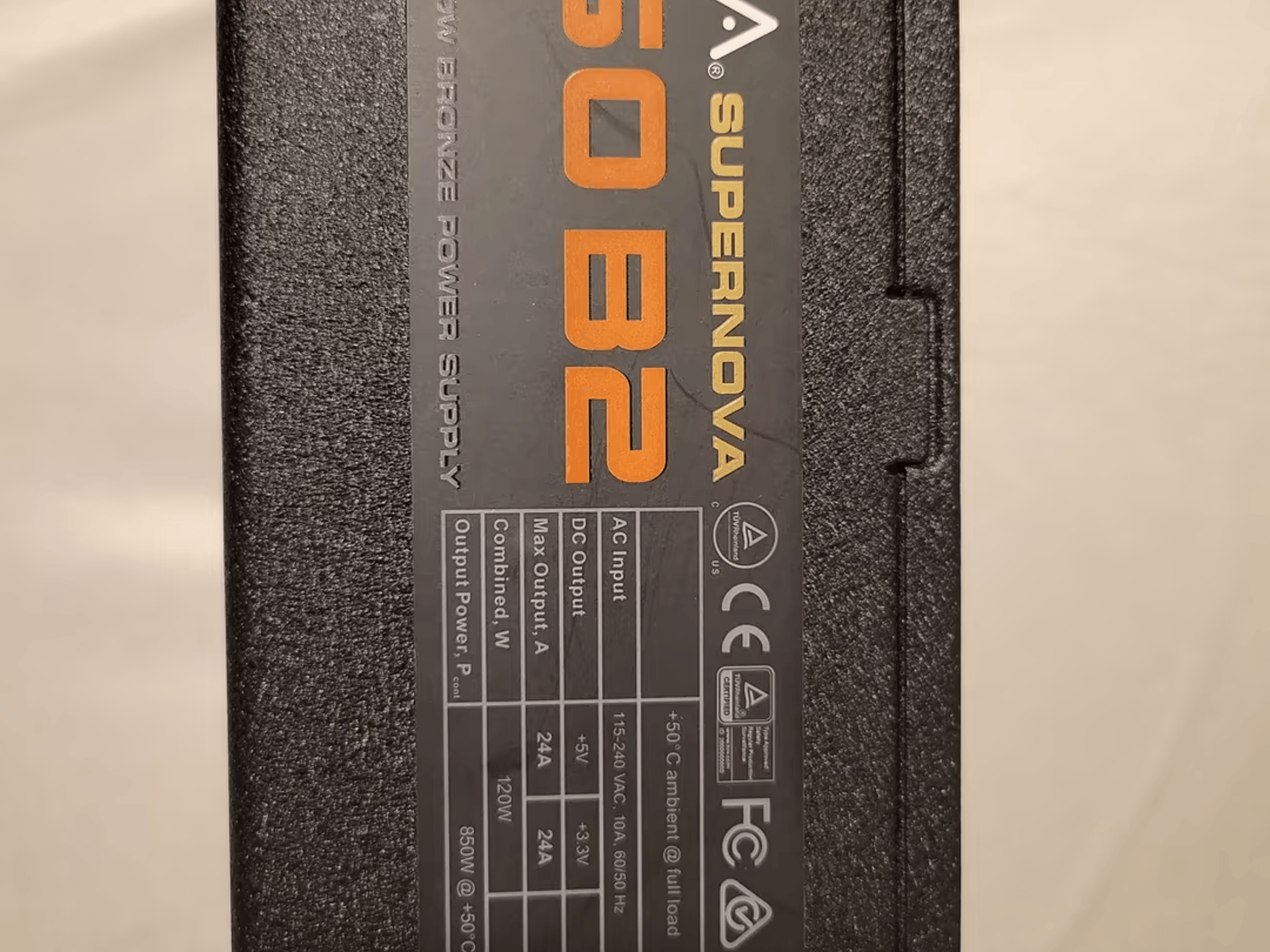 EVGA Supernova 850 B2 Power Supply- USED